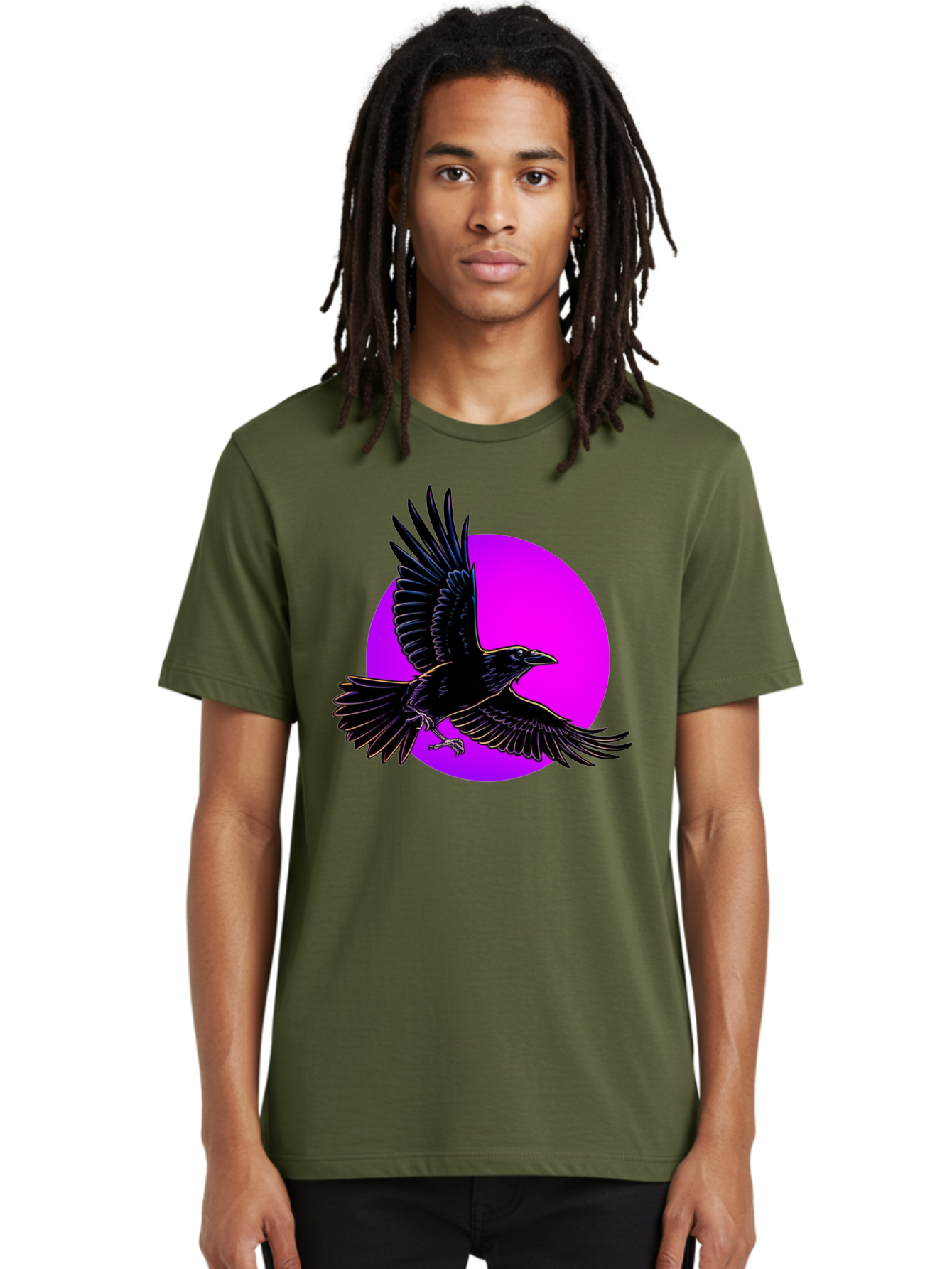 Crow Men'S Graphic Tee, 100% Cotton, Comfortable Casual Summer Wear, Machine Washable, Vintage Camera, Old Camera, Antique Camera, Black Camera, Classic Photography, Photography Equipment, Nostalgic Device, Film Camera, Camera Art Bay106 21