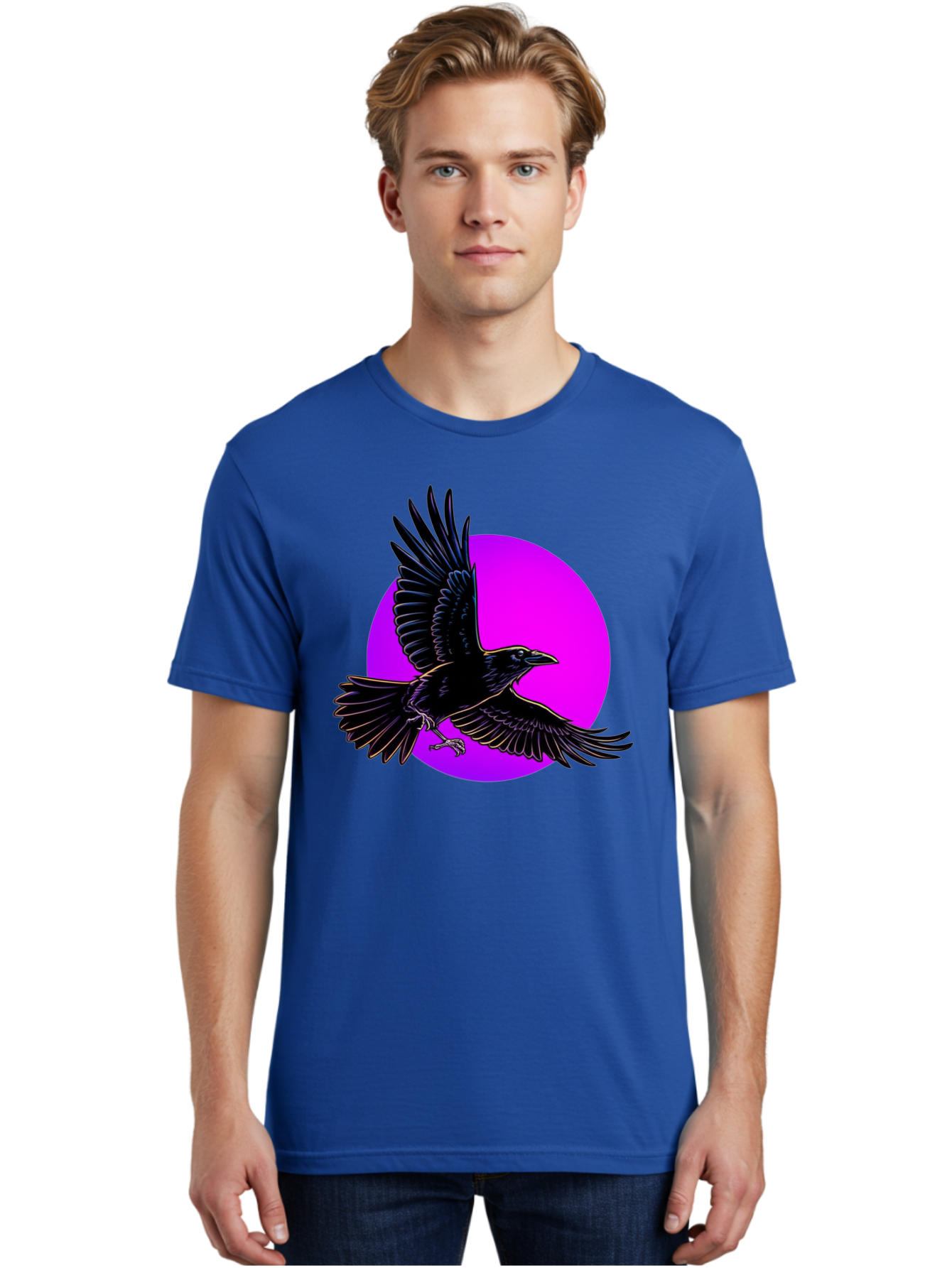 Crow Men'S Graphic Tee, 100% Cotton, Comfortable Casual Summer Wear, Machine Washable, Vintage Camera, Old Camera, Antique Camera, Black Camera, Classic Photography, Photography Equipment, Nostalgic Device, Film Camera, Camera Art Bay106 30