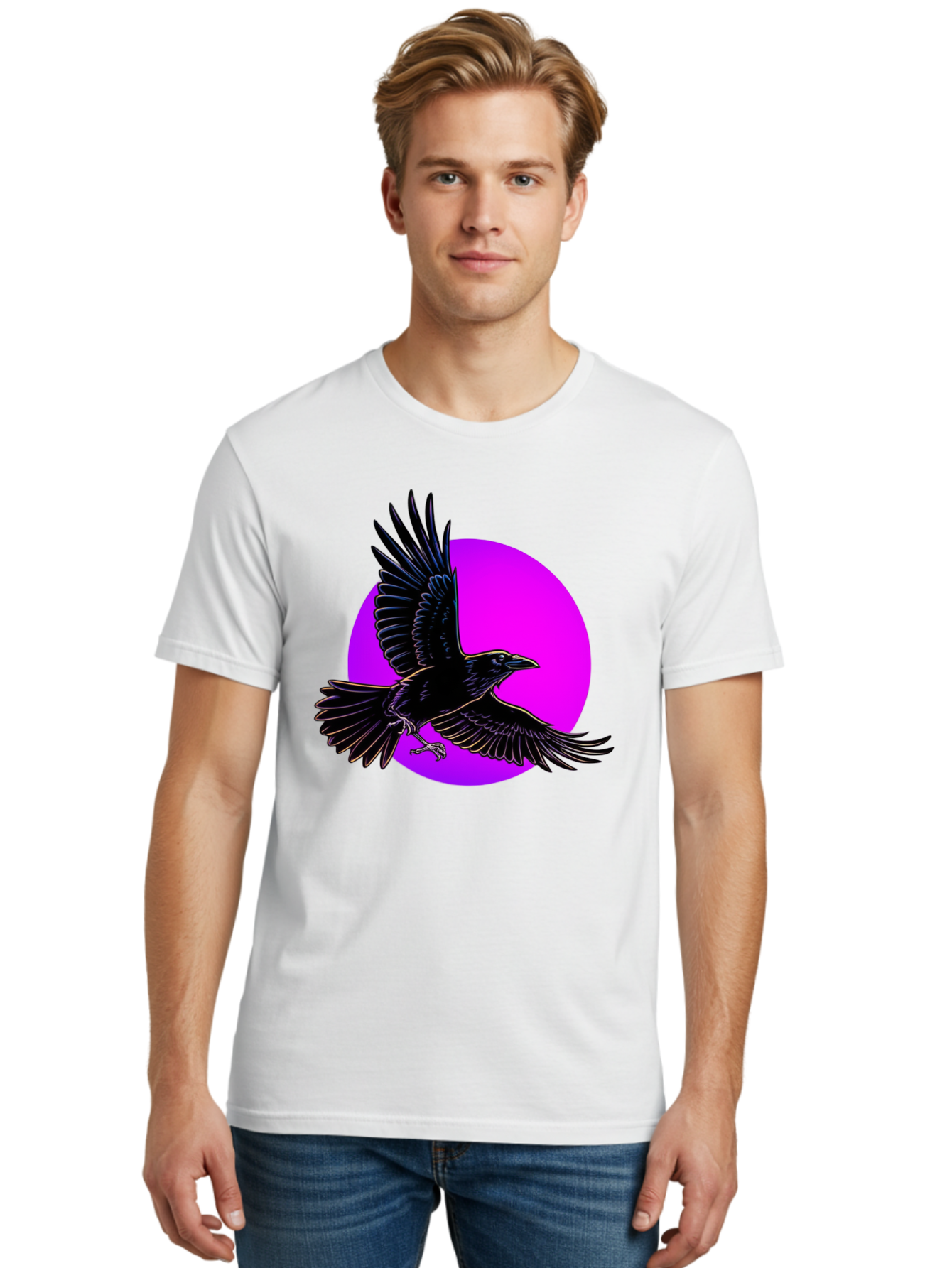 Crow Men'S Graphic Tee, 100% Cotton, Comfortable Casual Summer Wear, Machine Washable, Vintage Camera, Old Camera, Antique Camera, Black Camera, Classic Photography, Photography Equipment, Nostalgic Device, Film Camera, Camera Art Bay106 28