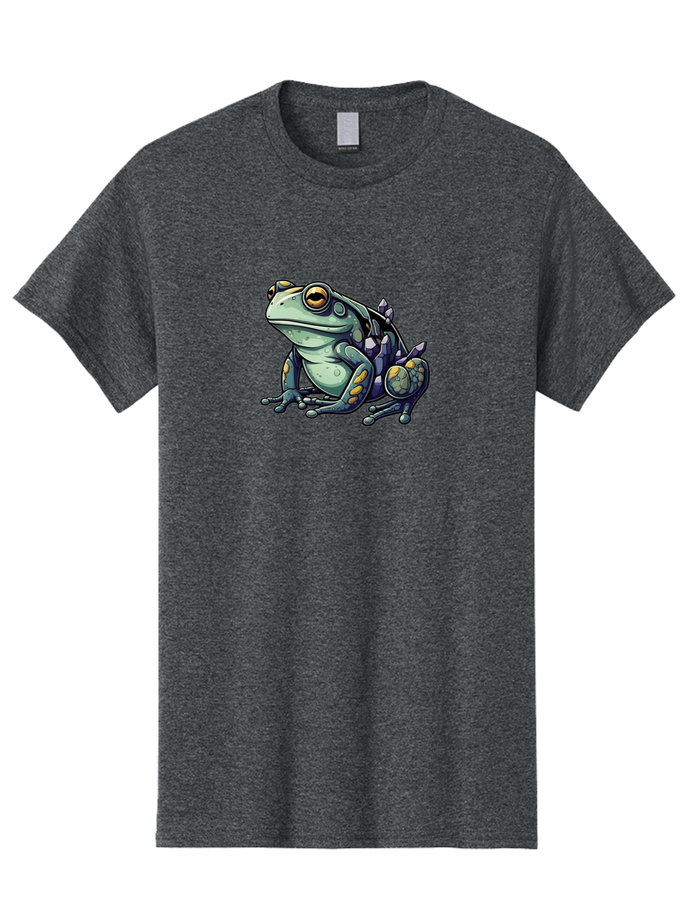 Crystal-Frog-2 Men'S Graphic Tee, 100% Cotton, Comfortable Casual Summer Wear, Machine Washable, Vintage Camera, Old Camera, Antique Camera, Black Camera, Classic Photography, Photography Equipment, Nostalgic Device, Film Camera, Camera Art Bay110 4