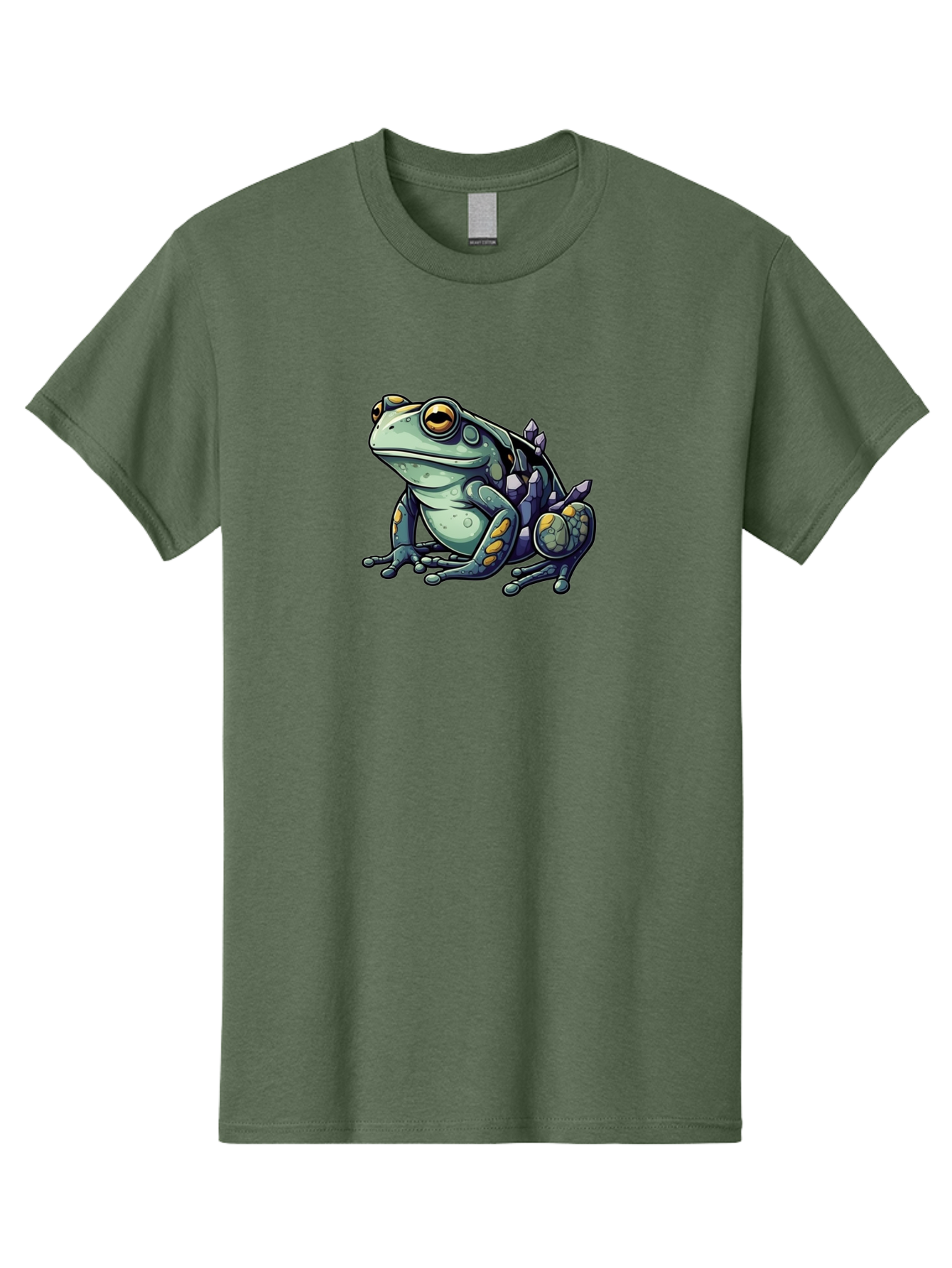 Crystal-Frog-2 Men'S Graphic Tee, 100% Cotton, Comfortable Casual Summer Wear, Machine Washable, Vintage Camera, Old Camera, Antique Camera, Black Camera, Classic Photography, Photography Equipment, Nostalgic Device, Film Camera, Camera Art Bay110 13