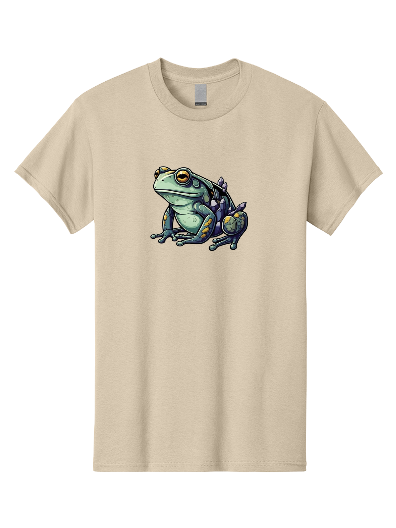 Crystal-Frog-2 Men'S Graphic Tee, 100% Cotton, Comfortable Casual Summer Wear, Machine Washable, Vintage Camera, Old Camera, Antique Camera, Black Camera, Classic Photography, Photography Equipment, Nostalgic Device, Film Camera, Camera Art Bay110