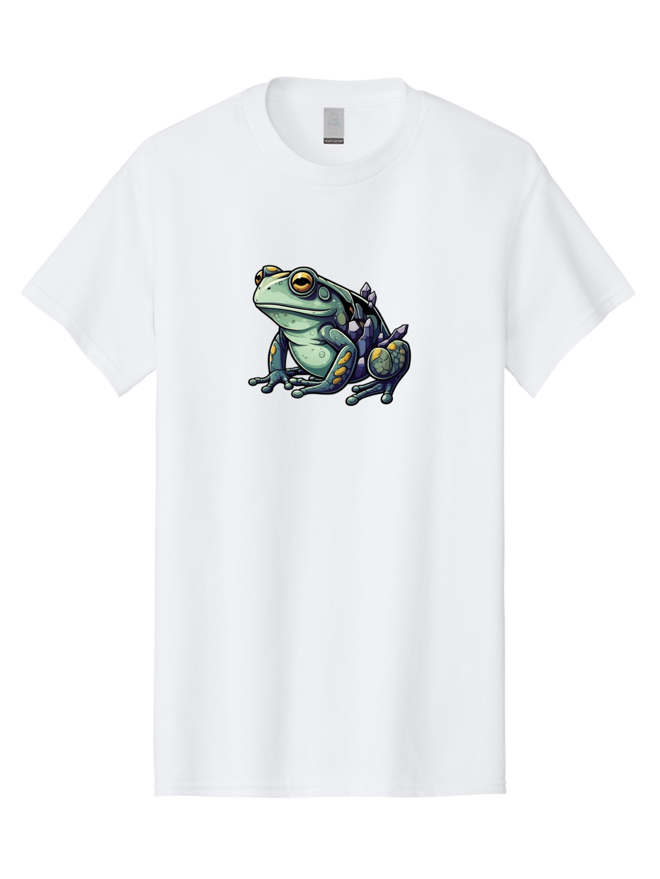 Crystal-Frog-2 Men'S Graphic Tee, 100% Cotton, Comfortable Casual Summer Wear, Machine Washable, Vintage Camera, Old Camera, Antique Camera, Black Camera, Classic Photography, Photography Equipment, Nostalgic Device, Film Camera, Camera Art Bay110 11