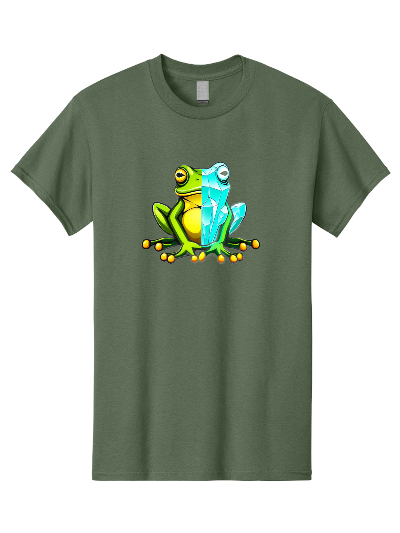 Crystal-Frog-3 Men'S Graphic Tee, 100% Cotton, Comfortable Casual Summer Wear, Machine Washable, Vintage Camera, Old Camera, Antique Camera, Black Camera, Classic Photography, Photography Equipment, Nostalgic Device, Film Camera, Camera Art Bay111 12