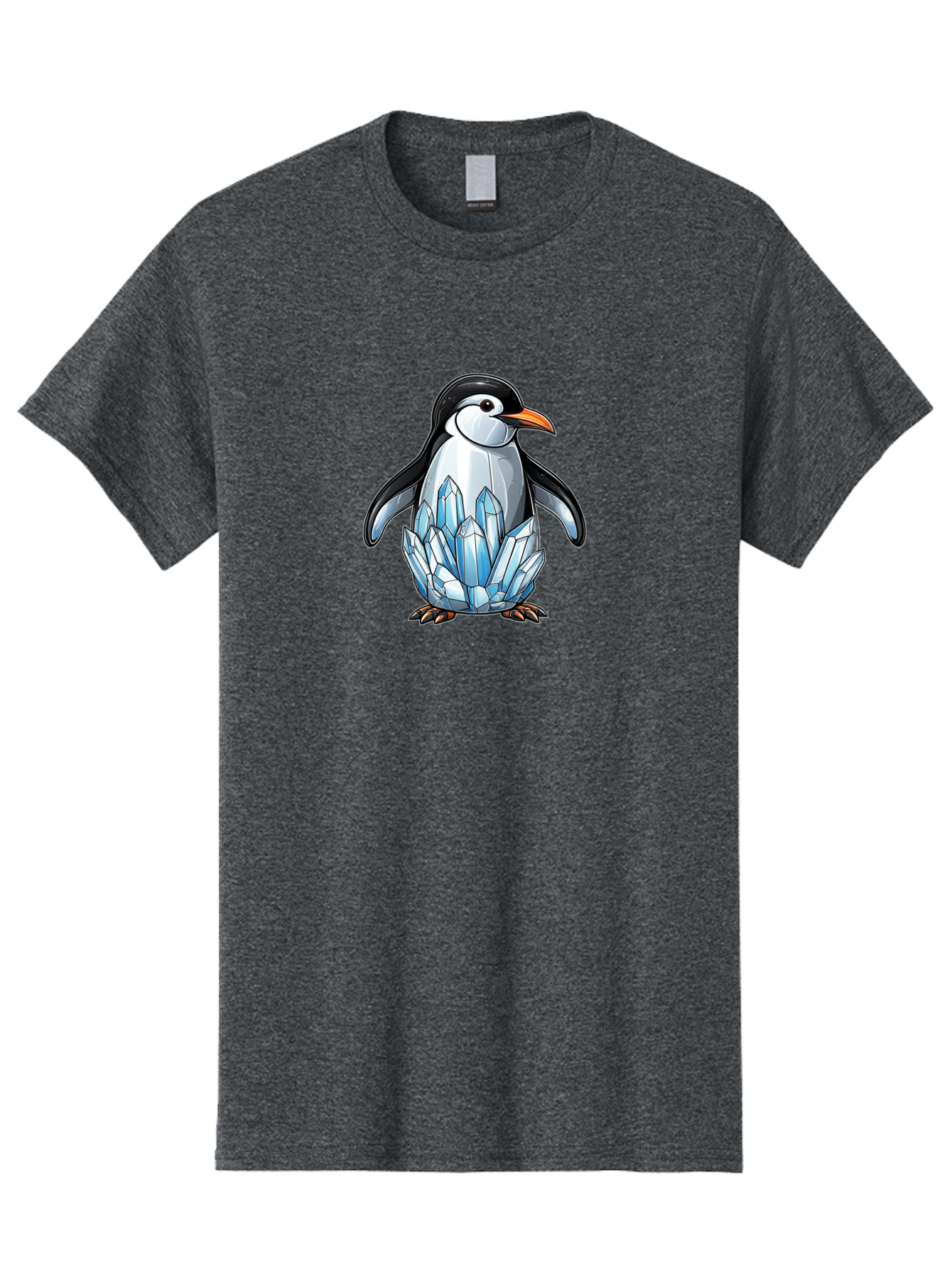 Crystal-Penguin-1 Men'S Graphic Tee, 100% Cotton, Comfortable Casual Summer Wear, Machine Washable, Vintage Camera, Old Camera, Antique Camera, Black Camera, Classic Photography, Photography Equipment, Nostalgic Device, Film Camera, Camera Art Bay114 12
