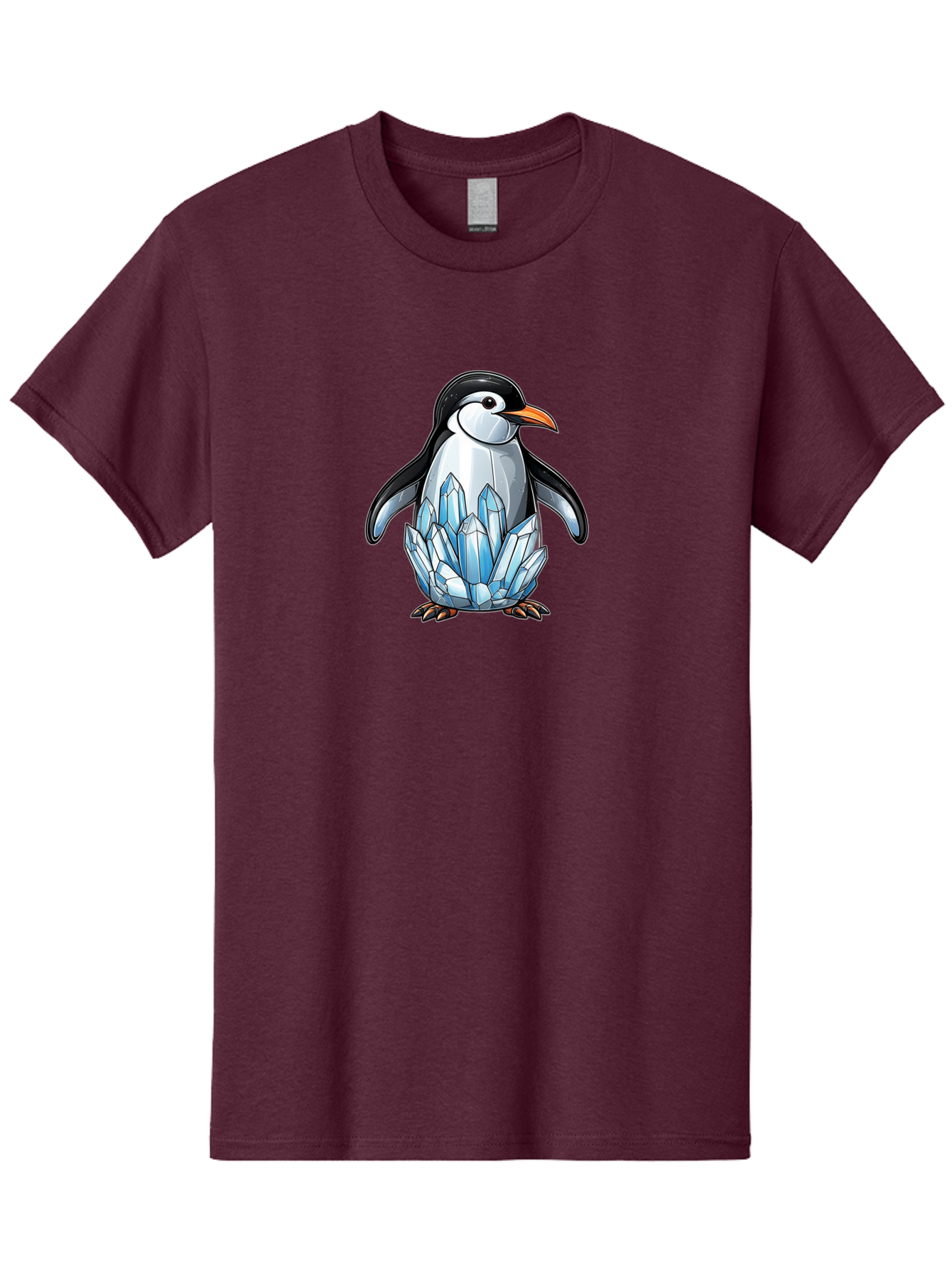 Crystal-Penguin-1 Men'S Graphic Tee, 100% Cotton, Comfortable Casual Summer Wear, Machine Washable, Vintage Camera, Old Camera, Antique Camera, Black Camera, Classic Photography, Photography Equipment, Nostalgic Device, Film Camera, Camera Art Bay114 6