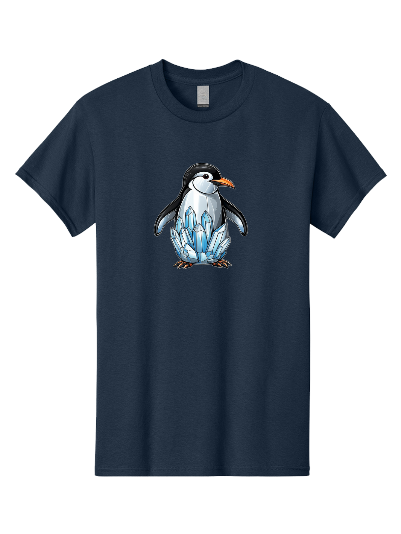 Crystal-Penguin-1 Men'S Graphic Tee, 100% Cotton, Comfortable Casual Summer Wear, Machine Washable, Vintage Camera, Old Camera, Antique Camera, Black Camera, Classic Photography, Photography Equipment, Nostalgic Device, Film Camera, Camera Art Bay114 15