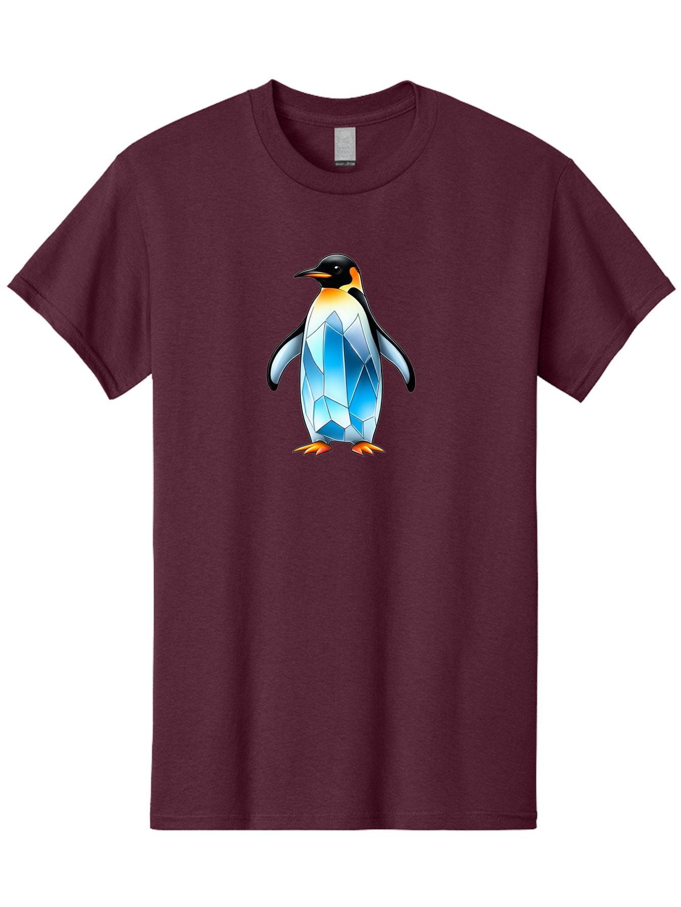 Crystal-Penguin-2 Men'S Graphic Tee, 100% Cotton, Comfortable Casual Summer Wear, Machine Washable, Vintage Camera, Old Camera, Antique Camera, Black Camera, Classic Photography, Photography Equipment, Nostalgic Device, Film Camera, Camera Art Bay115 14