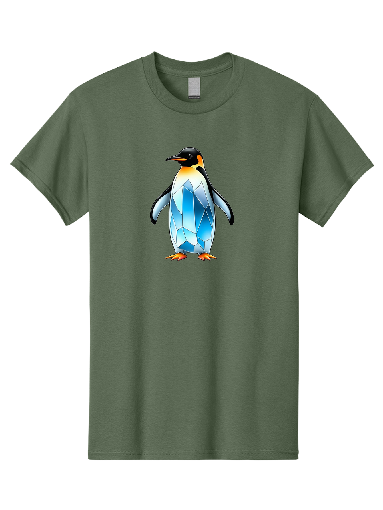 Crystal-Penguin-2 Men'S Graphic Tee, 100% Cotton, Comfortable Casual Summer Wear, Machine Washable, Vintage Camera, Old Camera, Antique Camera, Black Camera, Classic Photography, Photography Equipment, Nostalgic Device, Film Camera, Camera Art Bay115 8