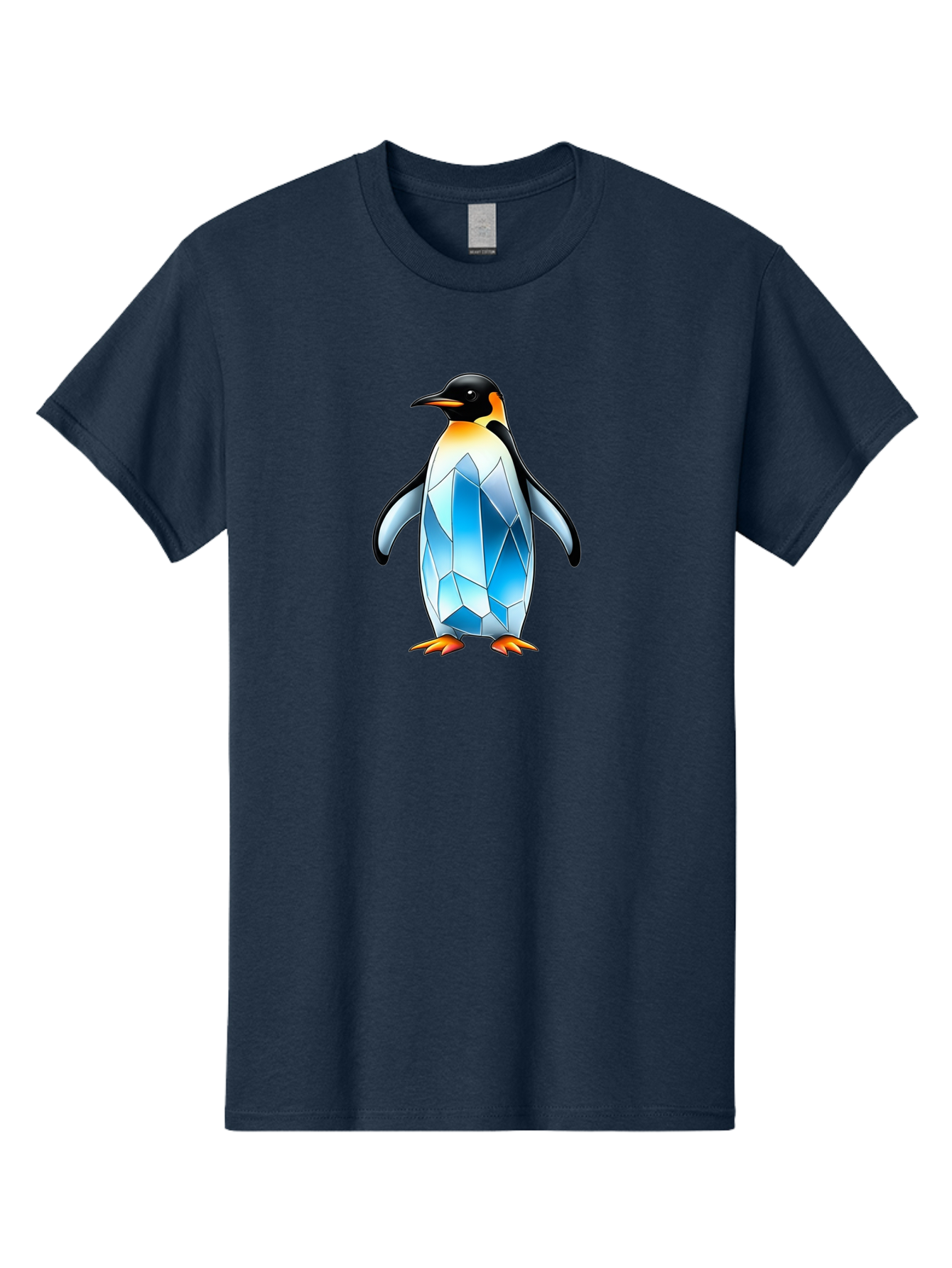 Crystal-Penguin-2 Men'S Graphic Tee, 100% Cotton, Comfortable Casual Summer Wear, Machine Washable, Vintage Camera, Old Camera, Antique Camera, Black Camera, Classic Photography, Photography Equipment, Nostalgic Device, Film Camera, Camera Art Bay115 11