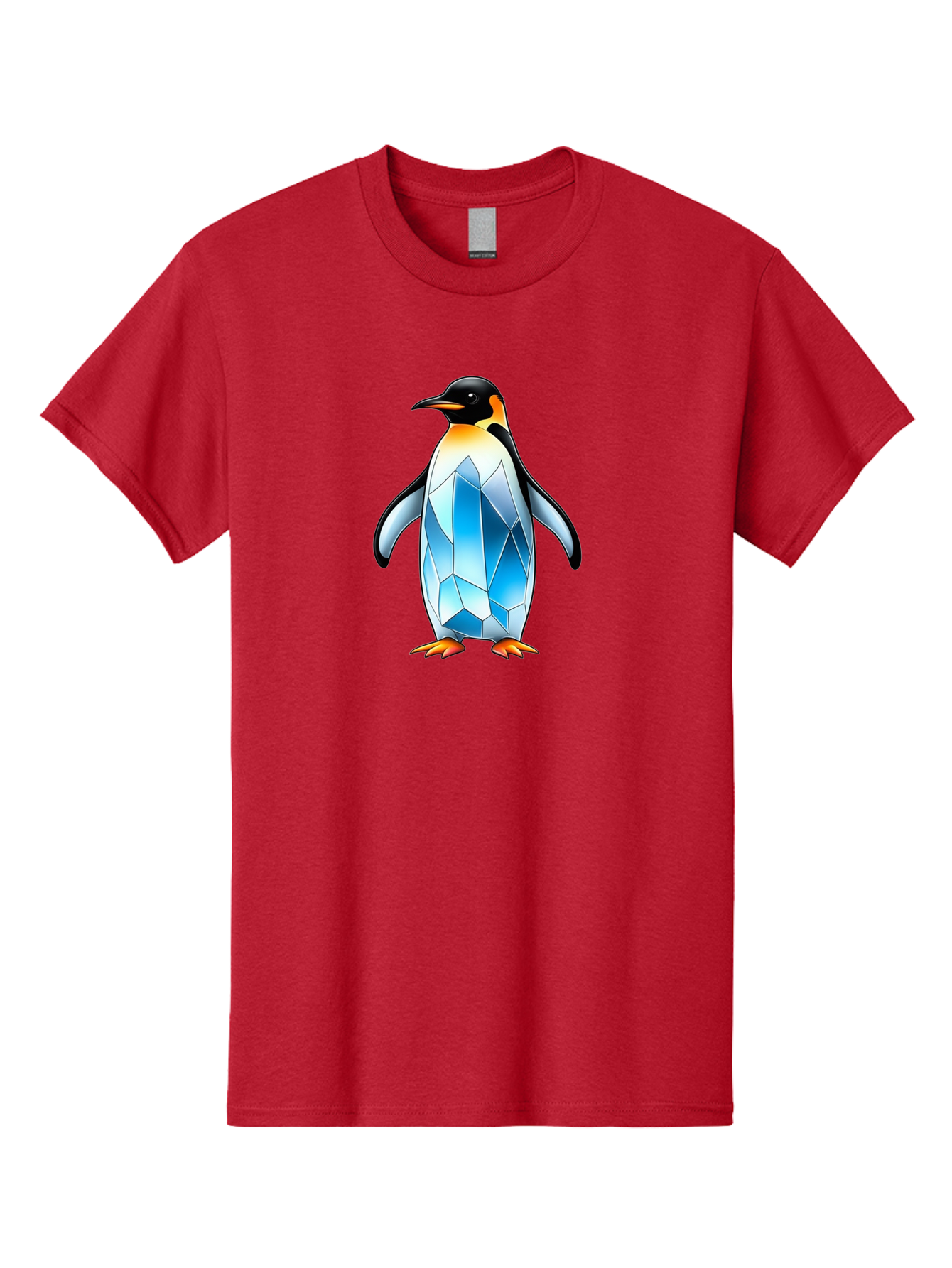 Crystal-Penguin-2 Men'S Graphic Tee, 100% Cotton, Comfortable Casual Summer Wear, Machine Washable, Vintage Camera, Old Camera, Antique Camera, Black Camera, Classic Photography, Photography Equipment, Nostalgic Device, Film Camera, Camera Art Bay115 4