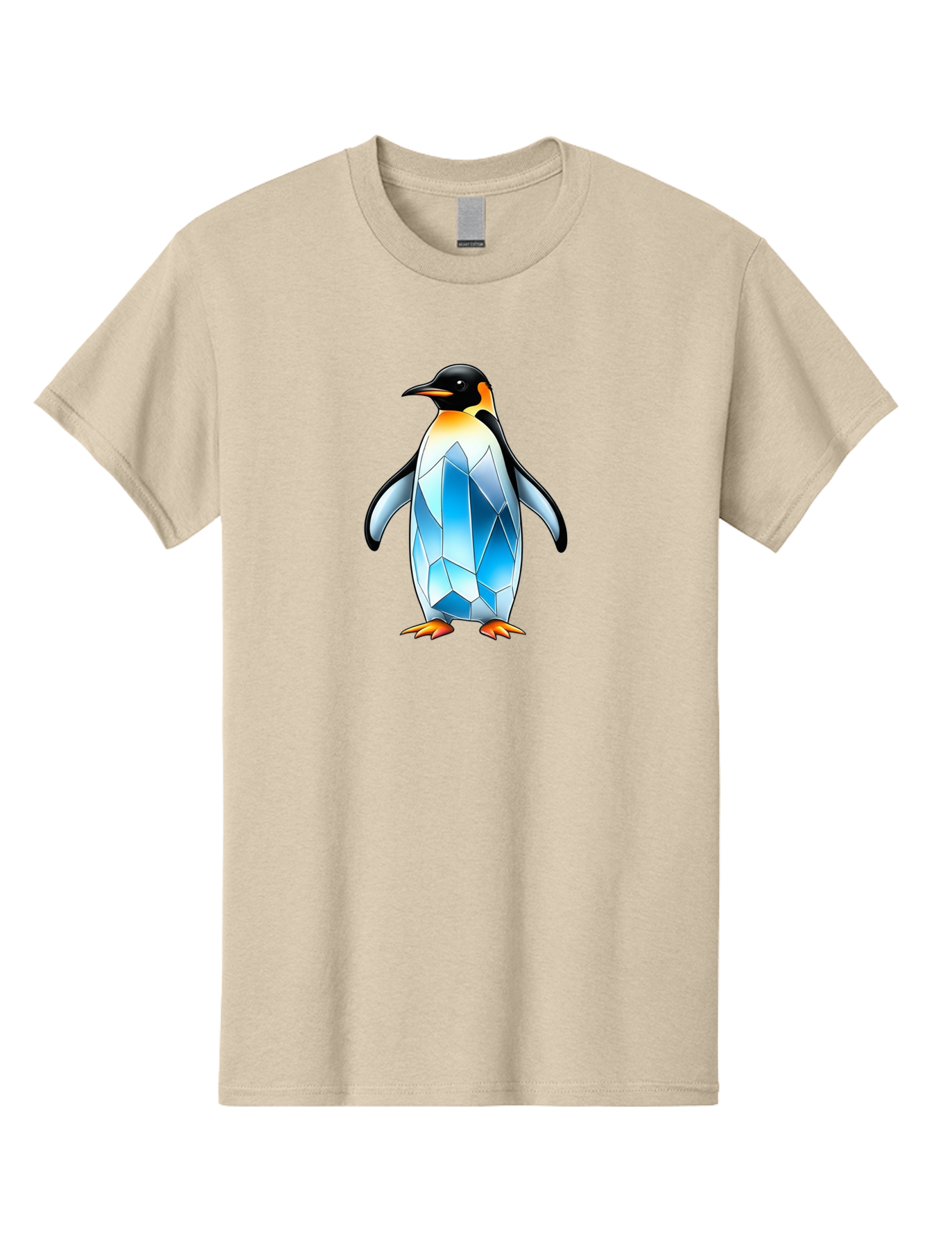 Crystal-Penguin-2 Men'S Graphic Tee, 100% Cotton, Comfortable Casual Summer Wear, Machine Washable, Vintage Camera, Old Camera, Antique Camera, Black Camera, Classic Photography, Photography Equipment, Nostalgic Device, Film Camera, Camera Art Bay115