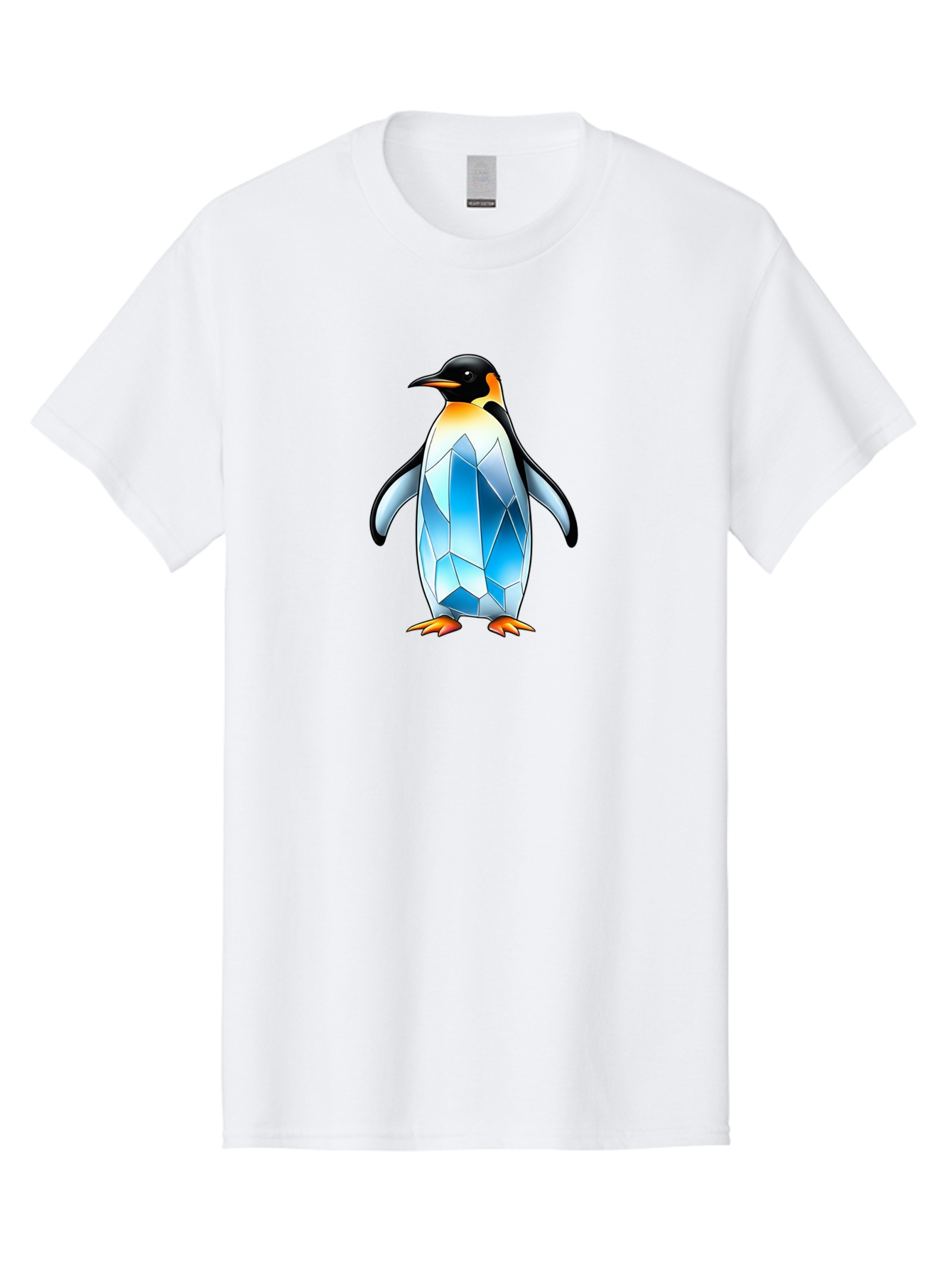 Crystal-Penguin-2 Men'S Graphic Tee, 100% Cotton, Comfortable Casual Summer Wear, Machine Washable, Vintage Camera, Old Camera, Antique Camera, Black Camera, Classic Photography, Photography Equipment, Nostalgic Device, Film Camera, Camera Art Bay115 9