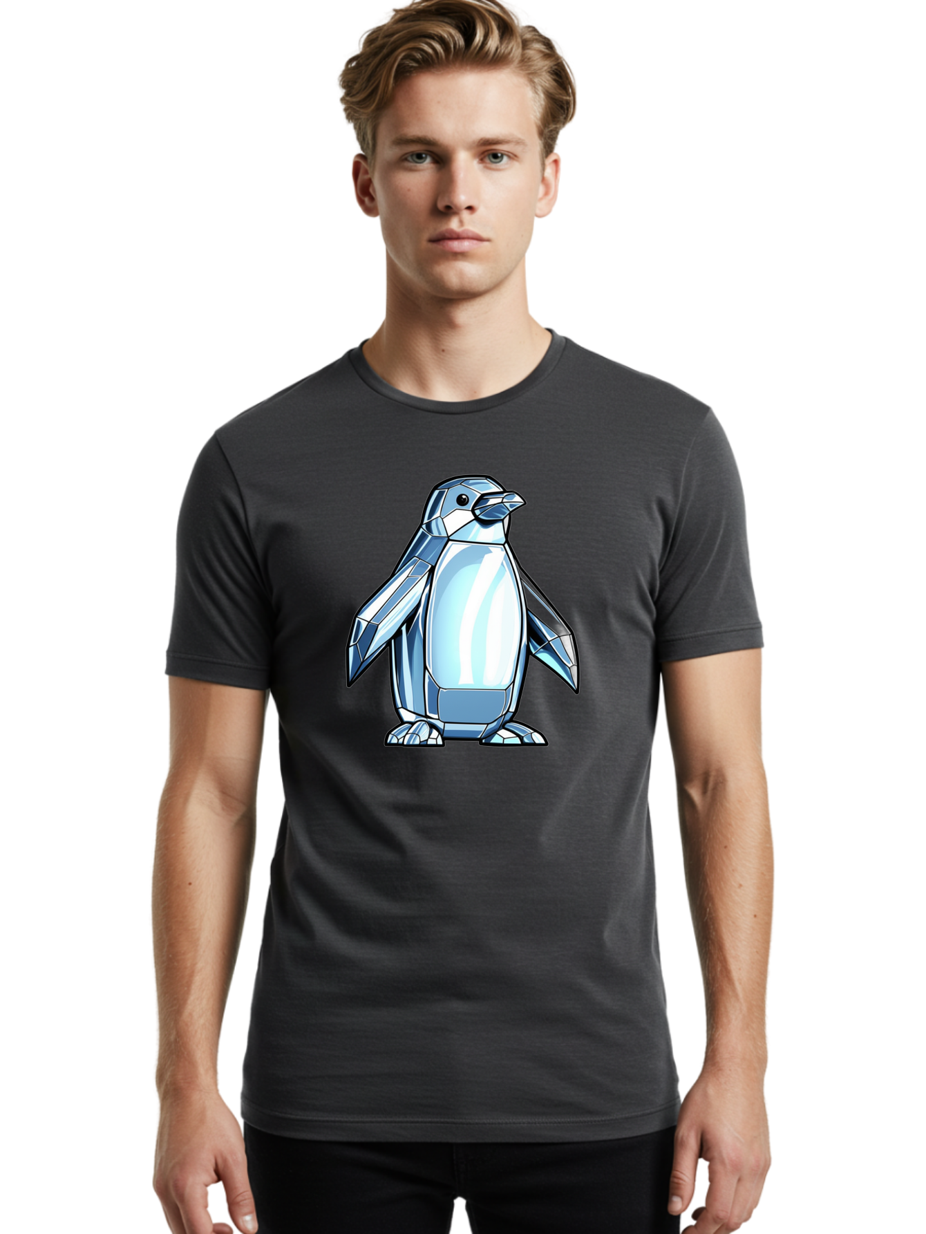 Crystal-Penguin Men'S Graphic Tee, 100% Cotton, Comfortable Casual Summer Wear, Machine Washable, Vintage Camera, Old Camera, Antique Camera, Black Camera, Classic Photography, Photography Equipment, Nostalgic Device, Film Camera, Camera Art Bay116 26