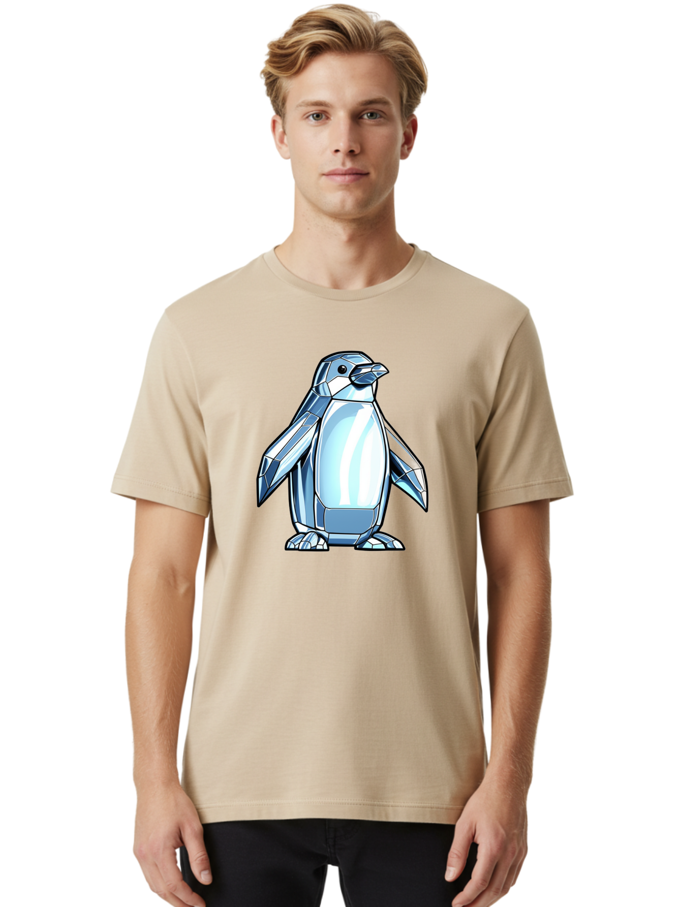 Crystal-Penguin Men'S Graphic Tee, 100% Cotton, Comfortable Casual Summer Wear, Machine Washable, Vintage Camera, Old Camera, Antique Camera, Black Camera, Classic Photography, Photography Equipment, Nostalgic Device, Film Camera, Camera Art Bay116 16