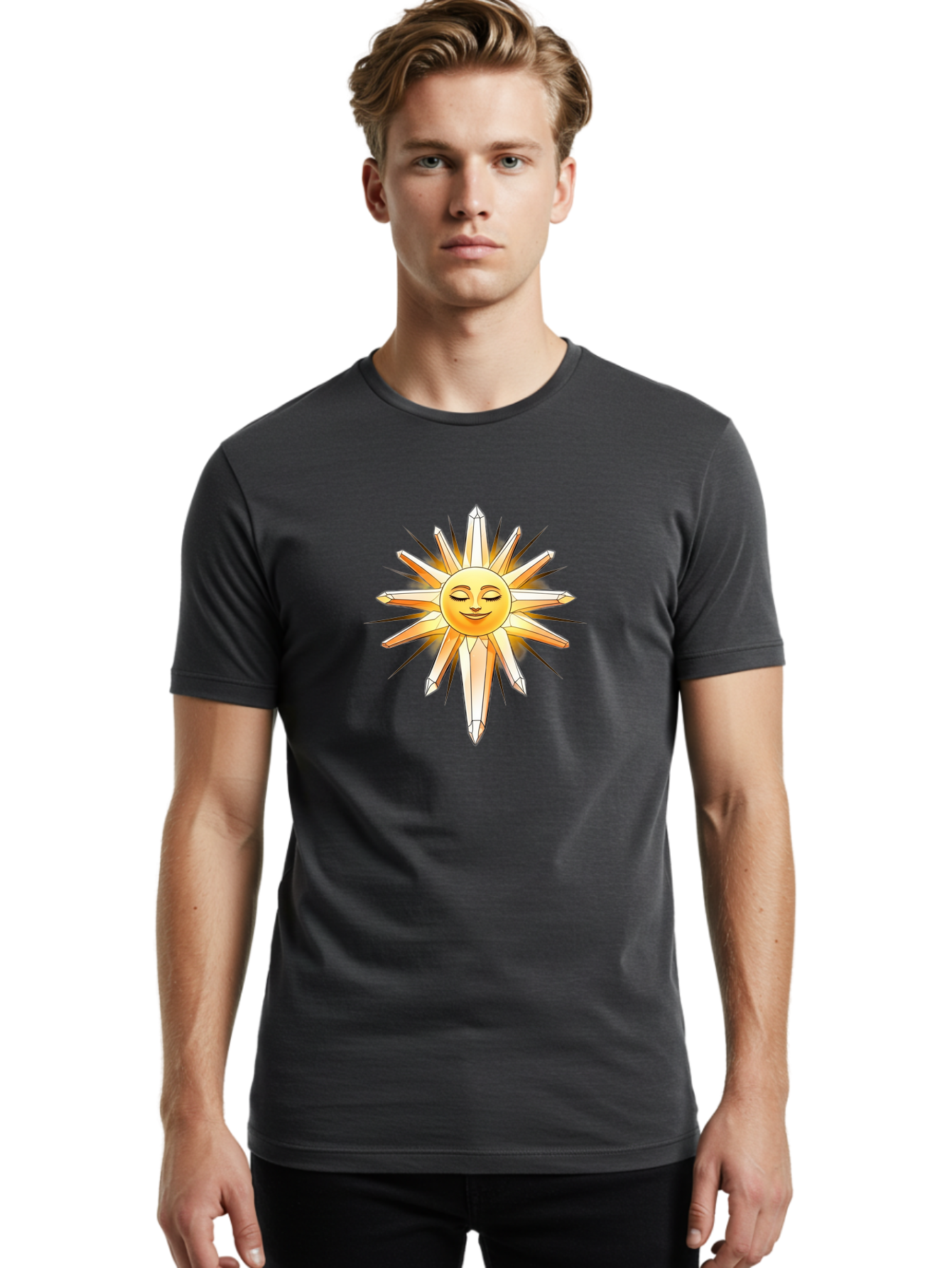 Crystal-Sun-1 Men'S Graphic Tee, 100% Cotton, Comfortable Casual Summer Wear, Machine Washable, Vintage Camera, Old Camera, Antique Camera, Black Camera, Classic Photography, Photography Equipment, Nostalgic Device, Film Camera, Camera Art Bay117 29