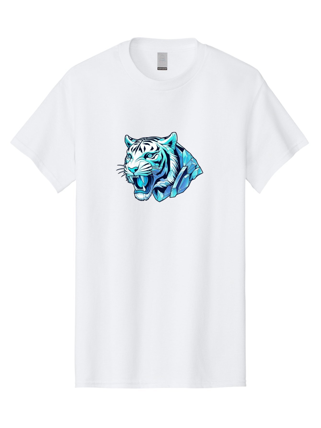 Crystal-Tiger-Head Men'S Graphic Tee, 100% Cotton, Comfortable Casual Summer Wear, Machine Washable, Vintage Camera, Old Camera, Antique Camera, Black Camera, Classic Photography, Photography Equipment, Nostalgic Device, Film Camera, Bay121 6