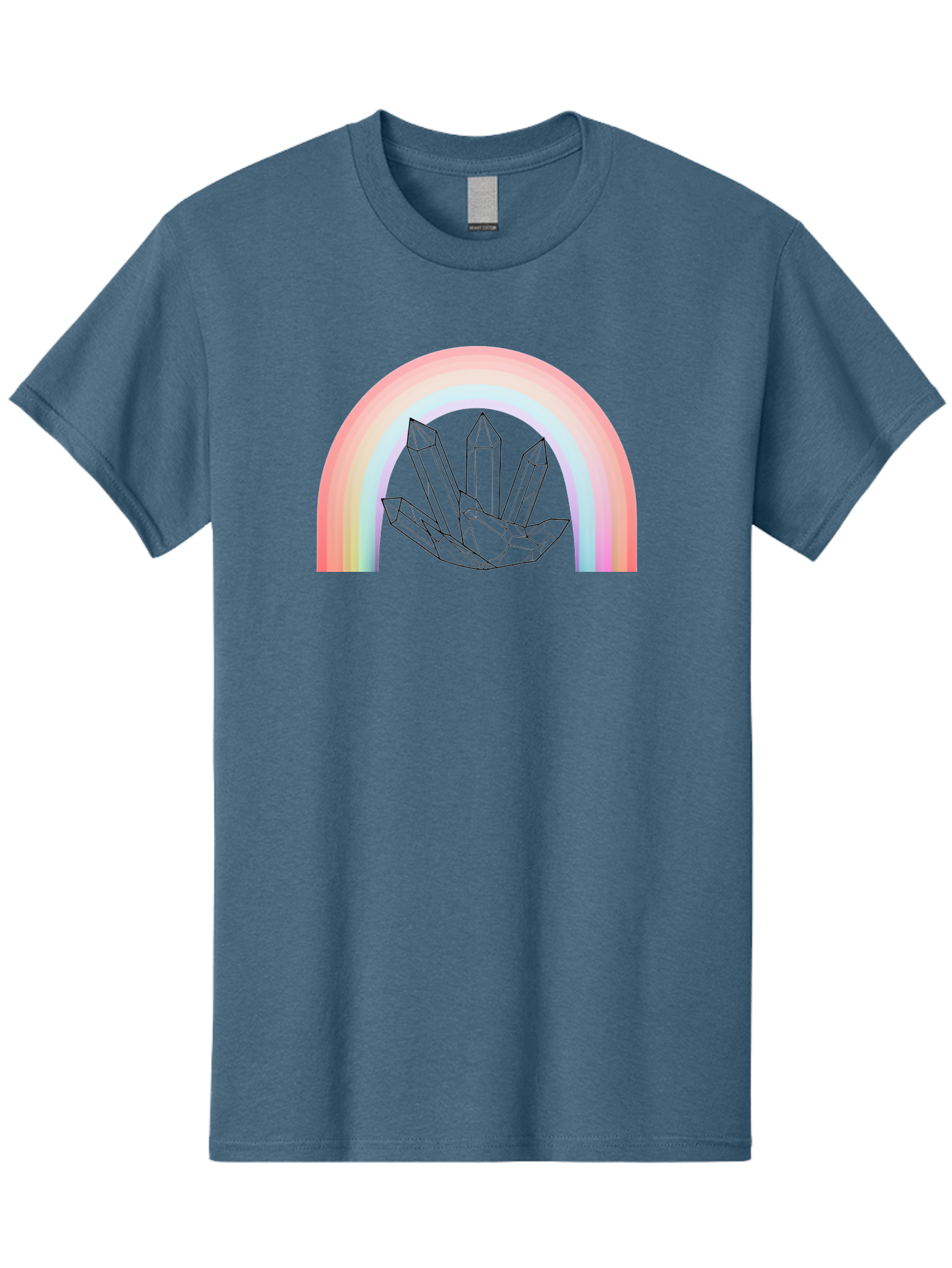 Crystals-2 Men'S Graphic Tee, 100% Cotton, Comfortable Casual Summer Wear, Machine Washable, Vintage Camera, Old Camera, Antique Camera, Black Camera, Classic Photography, Photography Equipment, Nostalgic Device, Film Camera, Camera Art Bay124