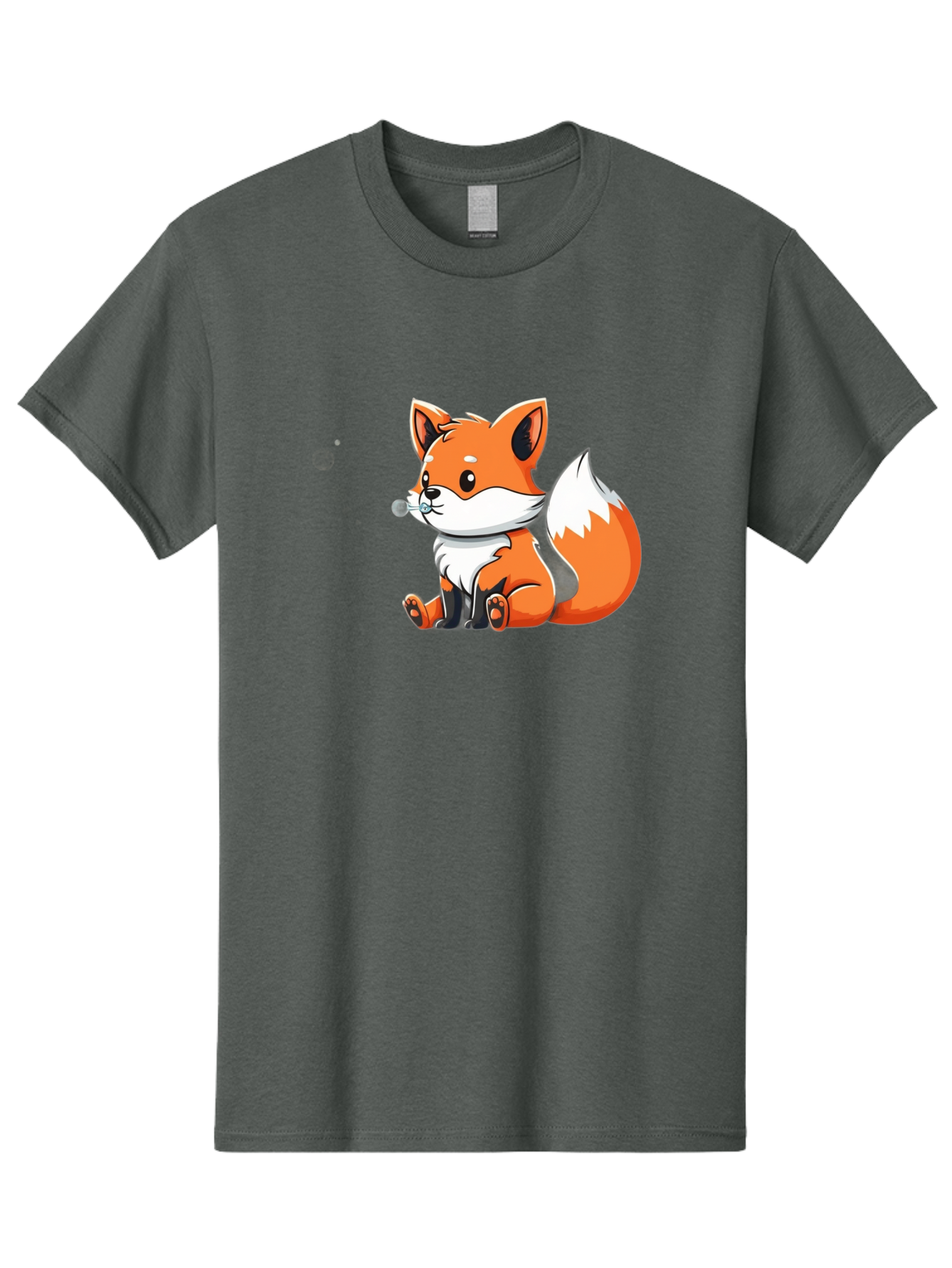 Cute-Cartoon-Fox-1 Men'S Graphic Tee, 100% Cotton, Comfortable Casual Summer Wear, Machine Washable, Vintage Camera, Old Camera, Antique Camera, Black Camera, Classic Photography, Photography Equipment, Nostalgic Device, Film Camera, Bay132 7