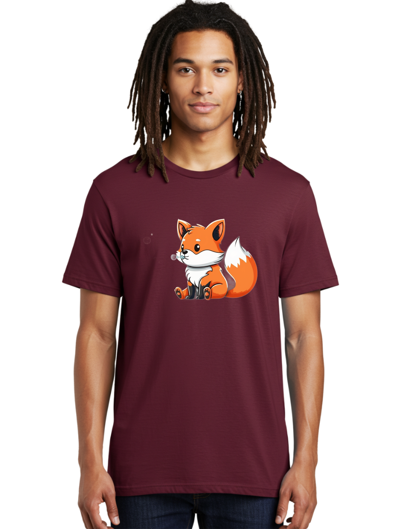 Cute-Cartoon-Fox-1 Men'S Graphic Tee, 100% Cotton, Comfortable Casual Summer Wear, Machine Washable, Vintage Camera, Old Camera, Antique Camera, Black Camera, Classic Photography, Photography Equipment, Nostalgic Device, Film Camera, Bay132 19