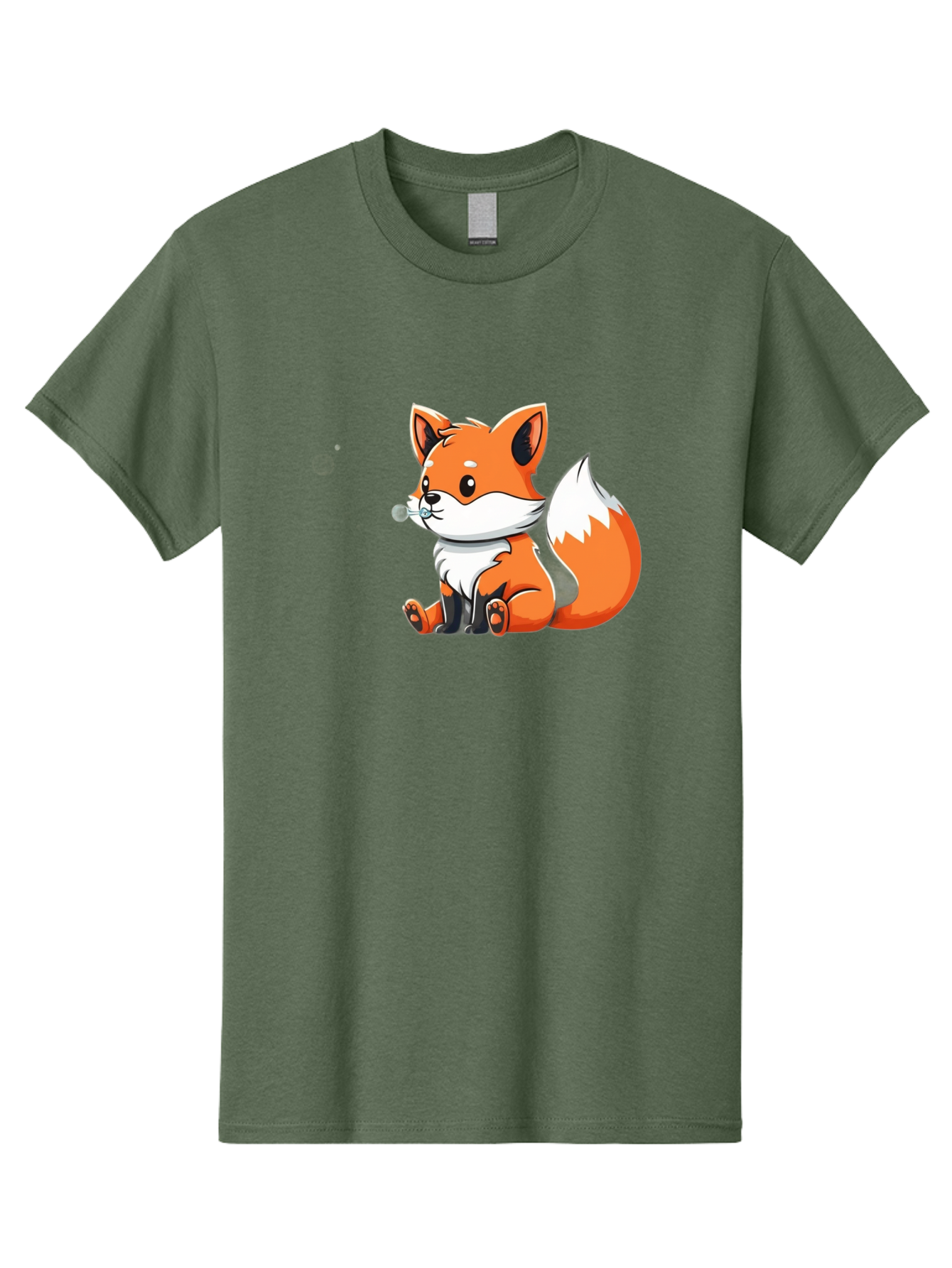 Cute-Cartoon-Fox-1 Men'S Graphic Tee, 100% Cotton, Comfortable Casual Summer Wear, Machine Washable, Vintage Camera, Old Camera, Antique Camera, Black Camera, Classic Photography, Photography Equipment, Nostalgic Device, Film Camera, Bay132 11