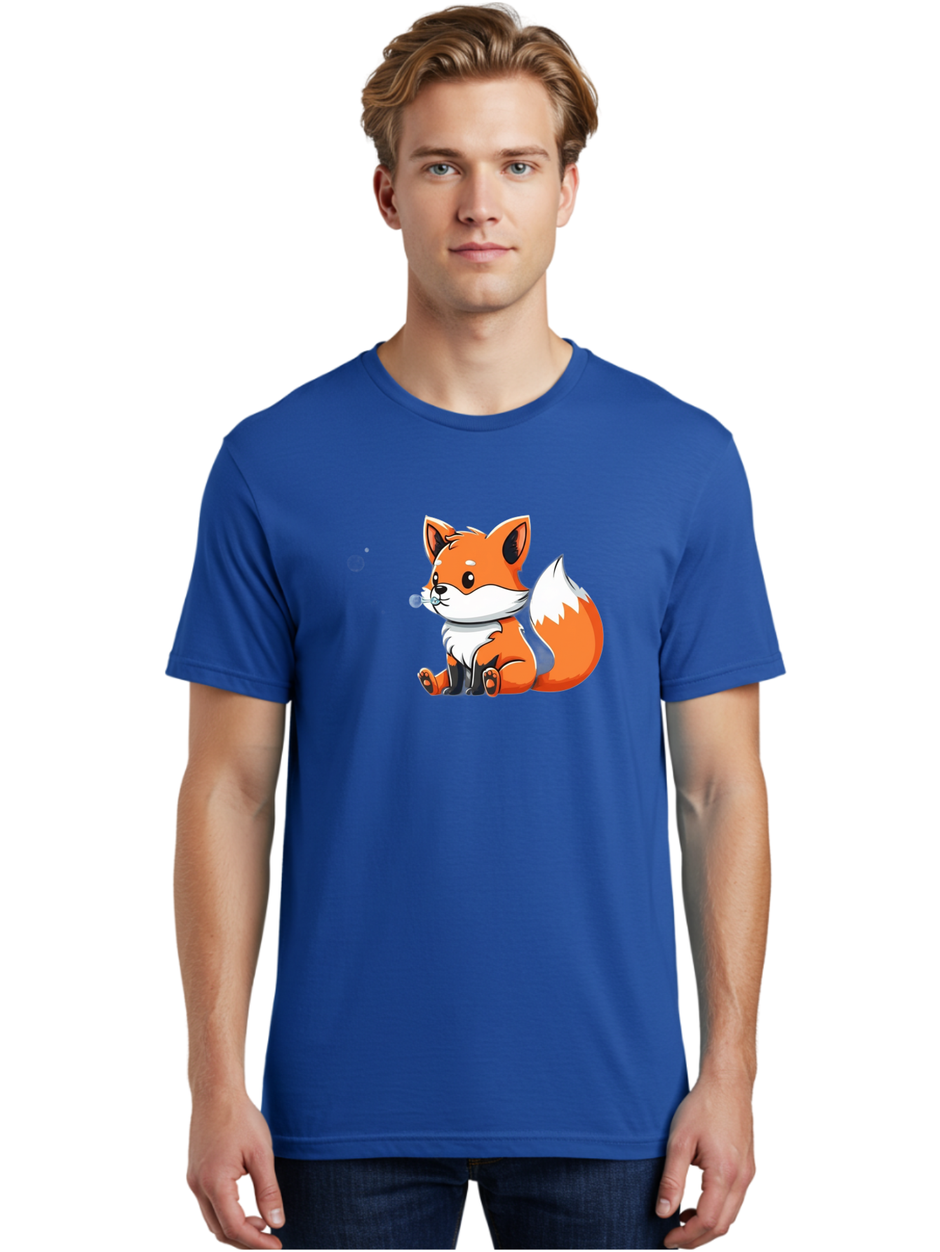 Cute-Cartoon-Fox-1 Men'S Graphic Tee, 100% Cotton, Comfortable Casual Summer Wear, Machine Washable, Vintage Camera, Old Camera, Antique Camera, Black Camera, Classic Photography, Photography Equipment, Nostalgic Device, Film Camera, Bay132 28