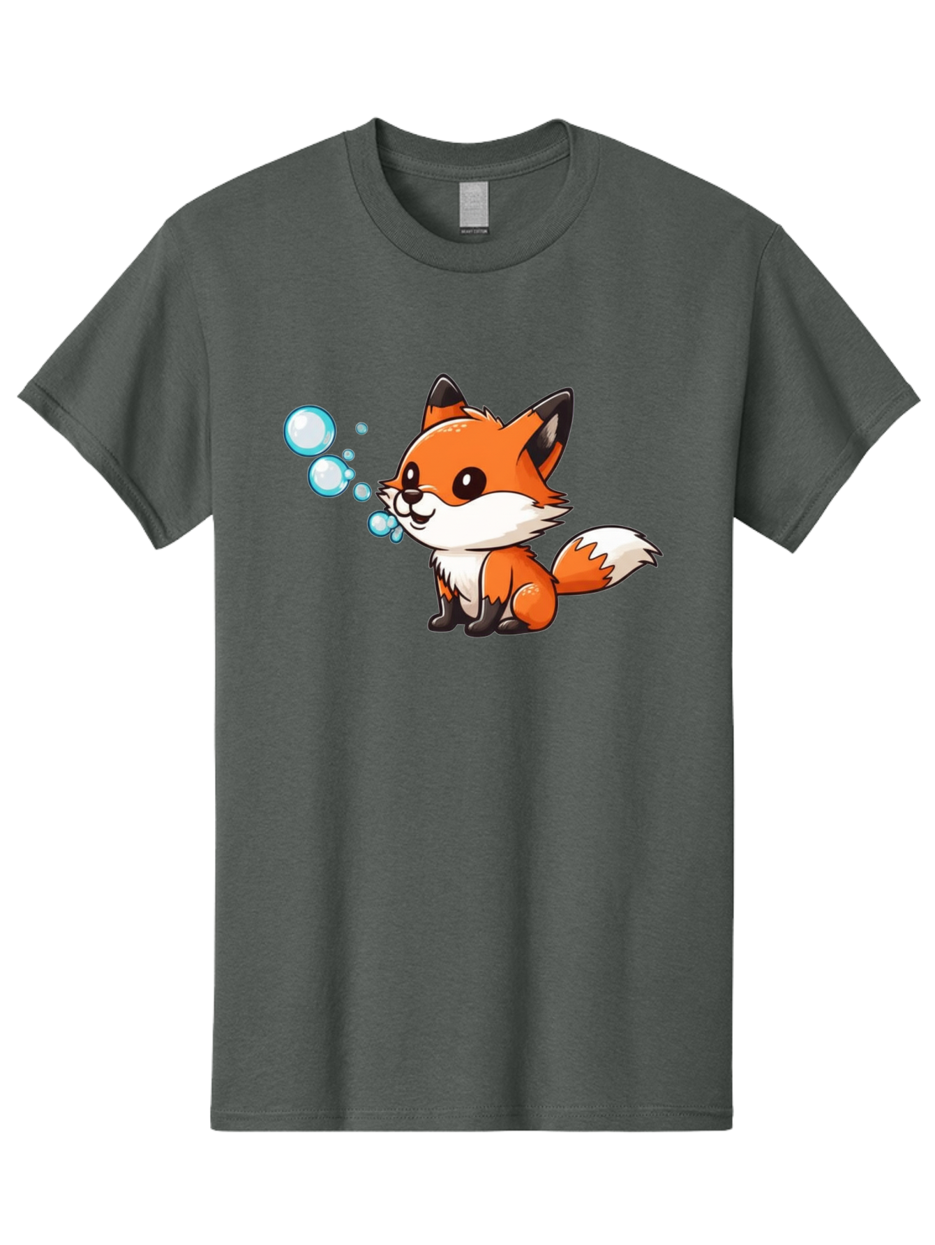 Cute-Cartoon-Fox Men'S Graphic Tee, 100% Cotton, Comfortable Casual Summer Wear, Machine Washable, Vintage Camera, Old Camera, Antique Camera, Black Camera, Classic Photography, Photography Equipment, Nostalgic Device, Film Camera, Camera Art Bay133 5