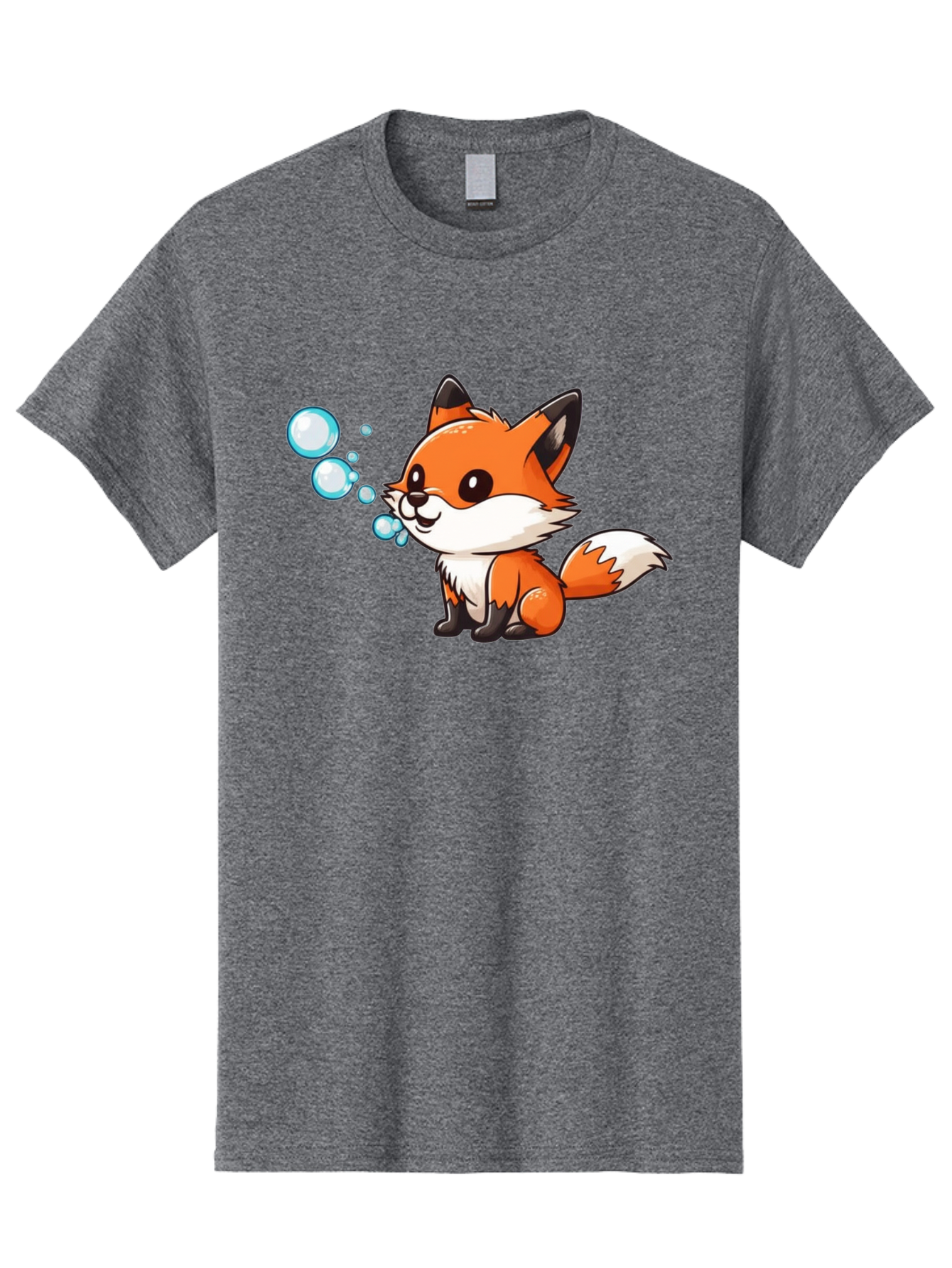 Cute-Cartoon-Fox Men'S Graphic Tee, 100% Cotton, Comfortable Casual Summer Wear, Machine Washable, Vintage Camera, Old Camera, Antique Camera, Black Camera, Classic Photography, Photography Equipment, Nostalgic Device, Film Camera, Camera Art Bay133 6