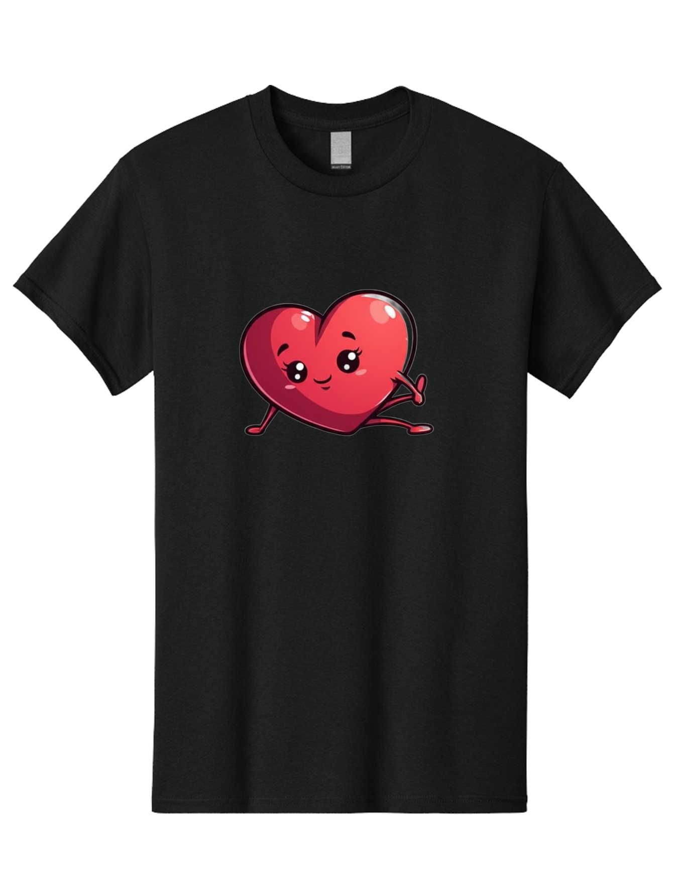 Cute-Heart-Character Men'S Graphic Tee, 100% Cotton, Comfortable Casual Summer Wear, Machine Washable, Vintage Camera, Old Camera, Antique Camera, Black Camera, Classic Photography, Photography Equipment, Nostalgic Device, Film Camera, Bay134 13