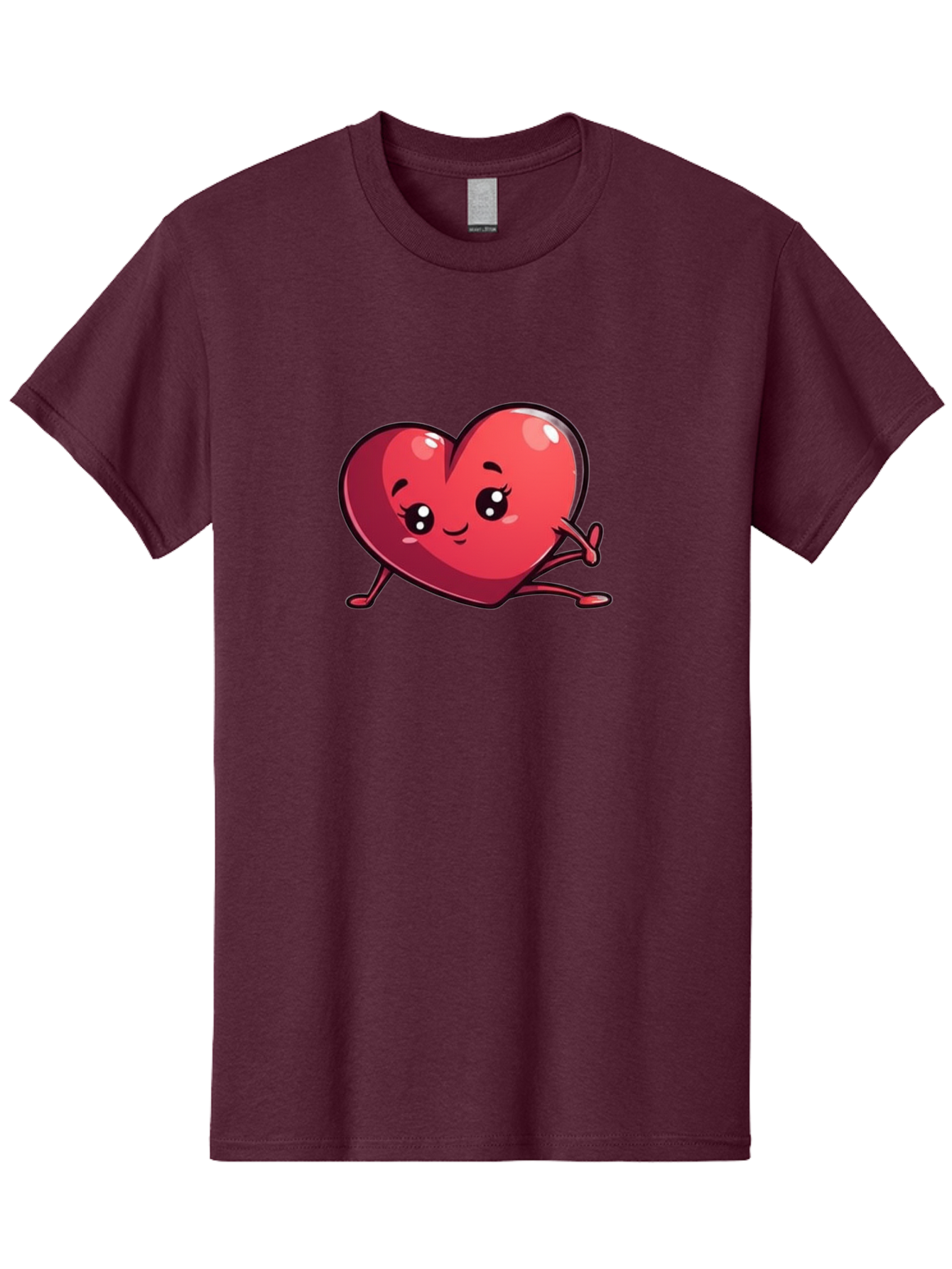 Cute-Heart-Character Men'S Graphic Tee, 100% Cotton, Comfortable Casual Summer Wear, Machine Washable, Vintage Camera, Old Camera, Antique Camera, Black Camera, Classic Photography, Photography Equipment, Nostalgic Device, Film Camera, Bay134 9