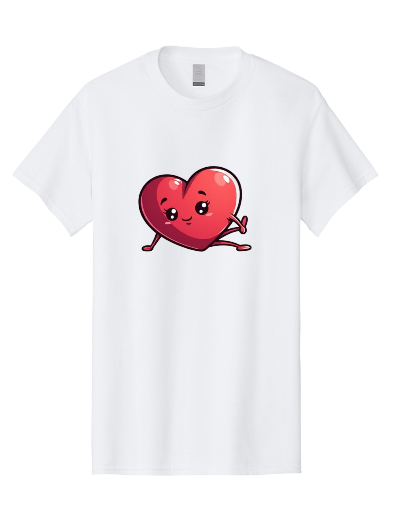 Cute-Heart-Character Men'S Graphic Tee, 100% Cotton, Comfortable Casual Summer Wear, Machine Washable, Vintage Camera, Old Camera, Antique Camera, Black Camera, Classic Photography, Photography Equipment, Nostalgic Device, Film Camera, Bay134 6