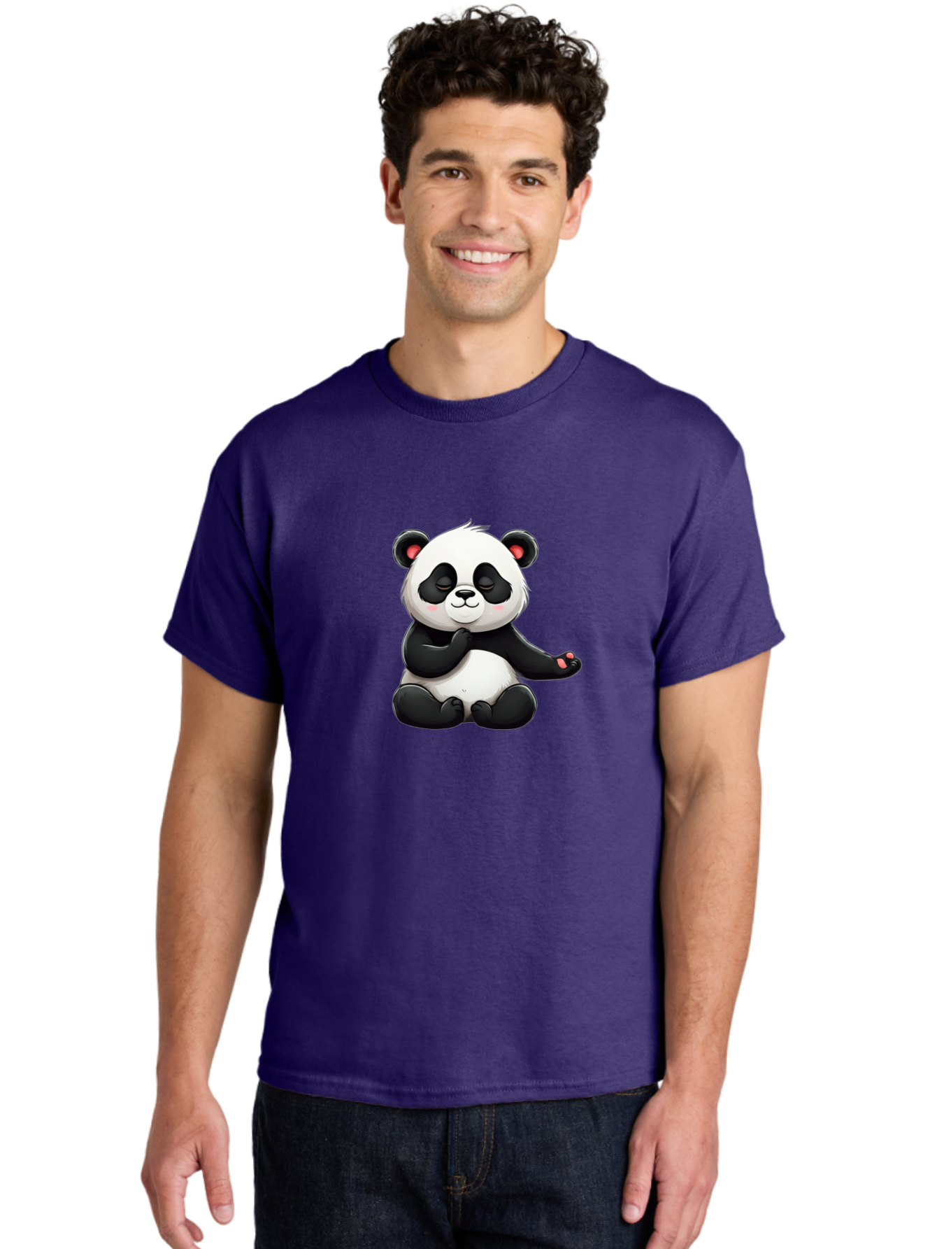 Cute-Panda-1 Men'S Graphic Tee, 100% Cotton, Comfortable Casual Summer Wear, Machine Washable, Vintage Camera, Old Camera, Antique Camera, Black Camera, Classic Photography, Photography Equipment, Nostalgic Device, Film Camera, Camera Art Bay135 23