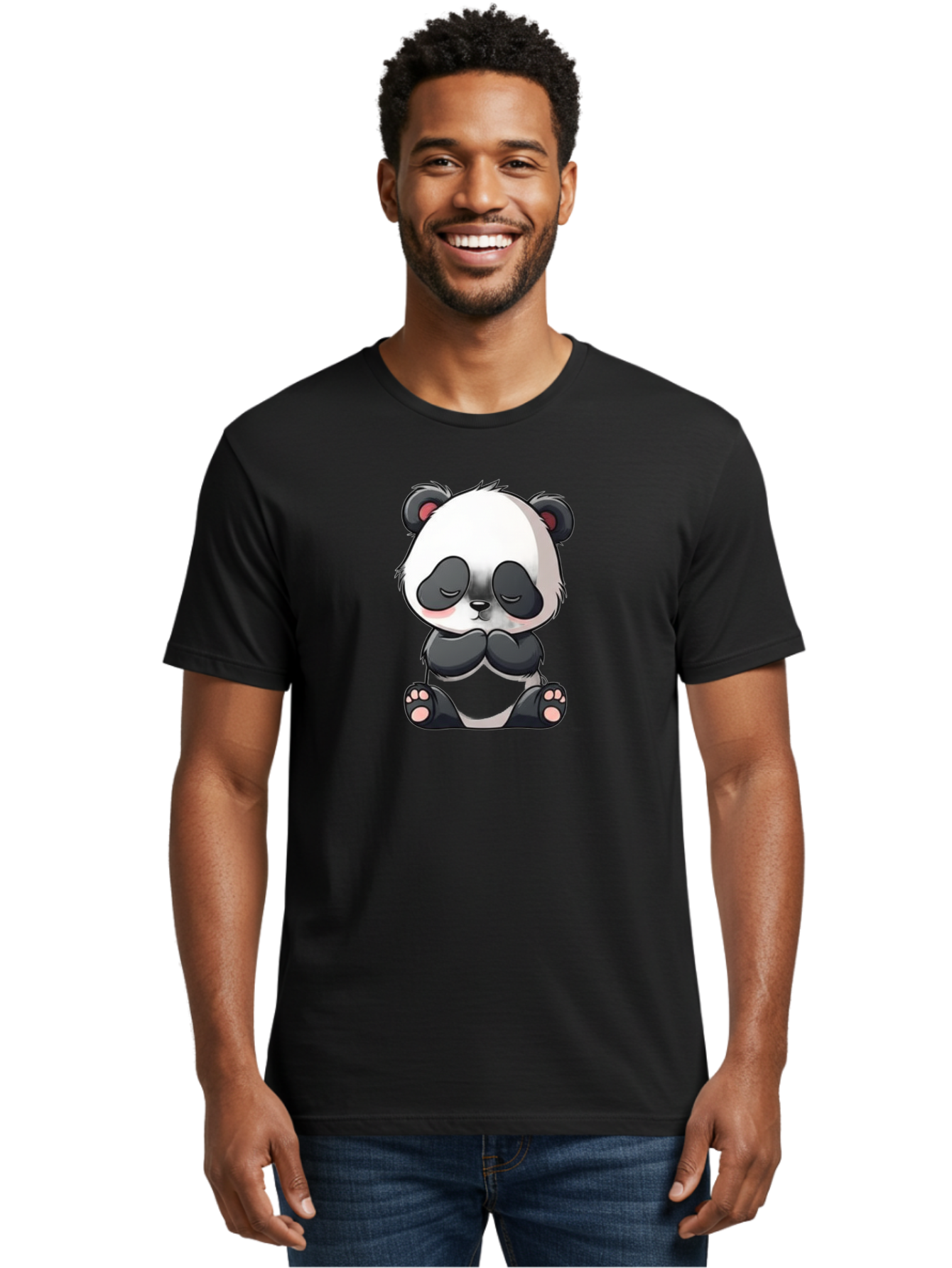 Cute-Panda-2 Men'S Graphic Tee, 100% Cotton, Comfortable Casual Summer Wear, Machine Washable, Vintage Camera, Old Camera, Antique Camera, Black Camera, Classic Photography, Photography Equipment, Nostalgic Device, Film Camera, Camera Art Bay136 28