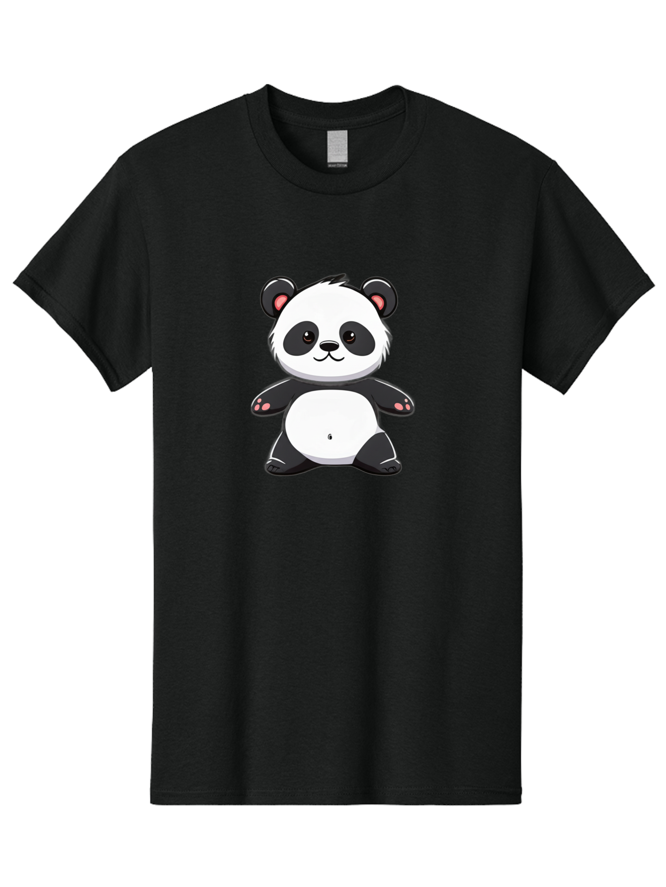 Cute-Panda-3 Men'S Graphic Tee, 100% Cotton, Comfortable Casual Summer Wear, Machine Washable, Vintage Camera, Old Camera, Antique Camera, Black Camera, Classic Photography, Photography Equipment, Nostalgic Device, Film Camera, Camera Art Bay137 3