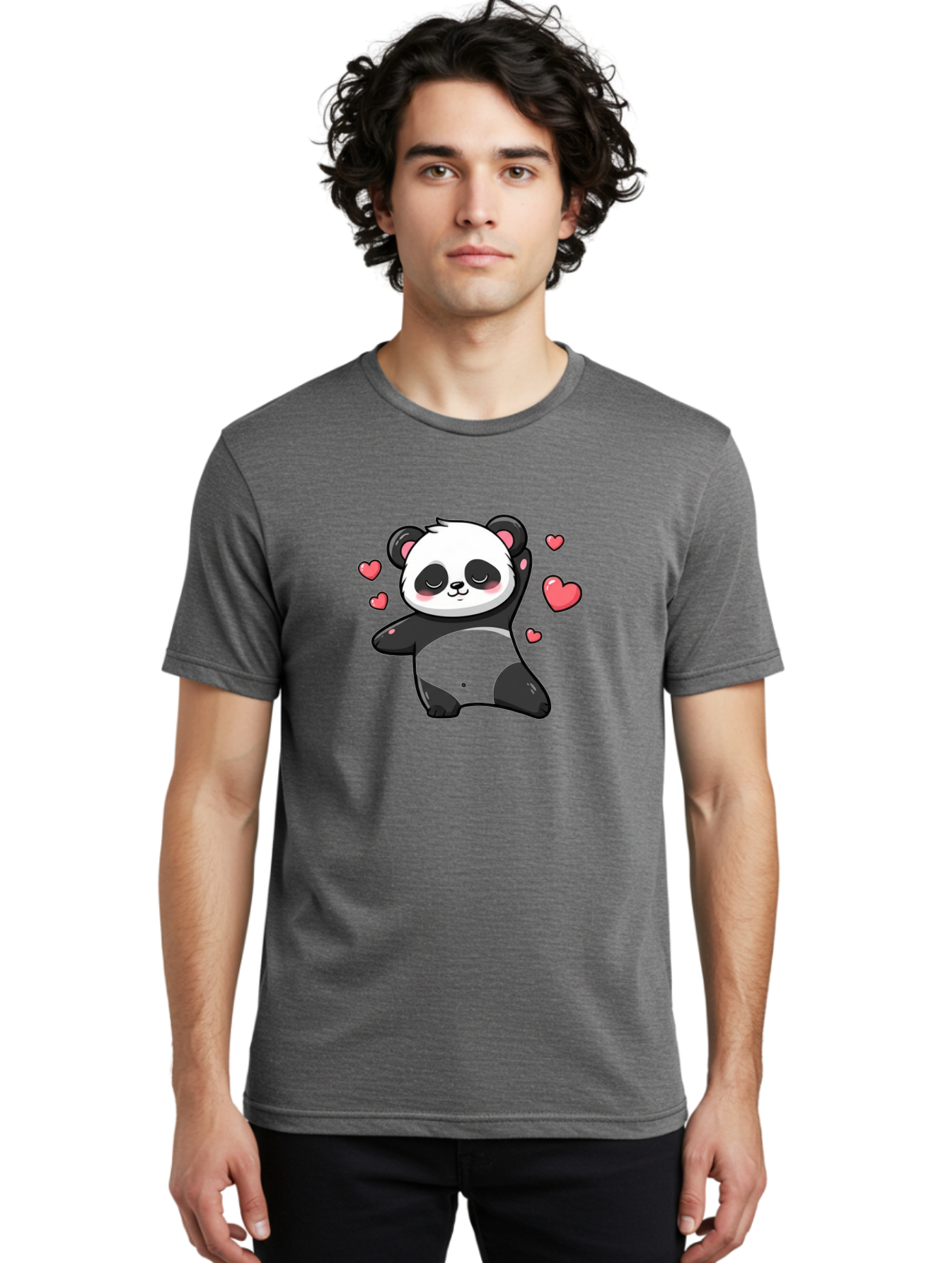 Cute-Panda-4 Men'S Graphic Tee, 100% Cotton, Comfortable Casual Summer Wear, Machine Washable, Vintage Camera, Old Camera, Antique Camera, Black Camera, Classic Photography, Photography Equipment, Nostalgic Device, Film Camera, Camera Art Bay138 17