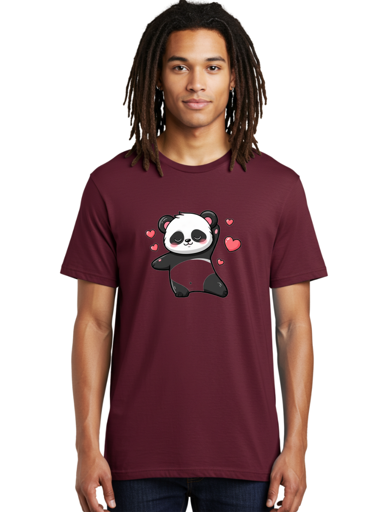 Cute-Panda-4 Men'S Graphic Tee, 100% Cotton, Comfortable Casual Summer Wear, Machine Washable, Vintage Camera, Old Camera, Antique Camera, Black Camera, Classic Photography, Photography Equipment, Nostalgic Device, Film Camera, Camera Art Bay138 26