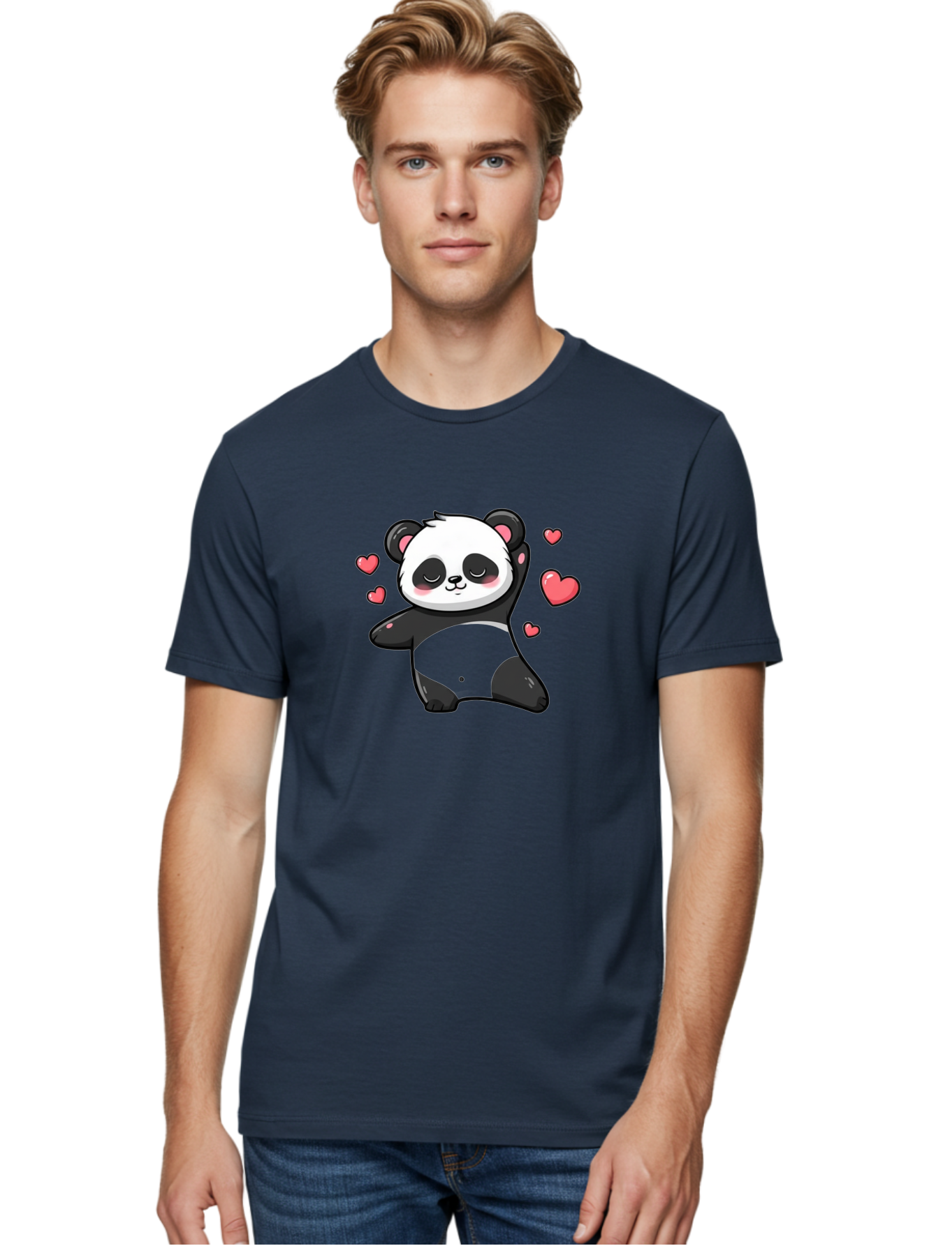 Cute-Panda-4 Men'S Graphic Tee, 100% Cotton, Comfortable Casual Summer Wear, Machine Washable, Vintage Camera, Old Camera, Antique Camera, Black Camera, Classic Photography, Photography Equipment, Nostalgic Device, Film Camera, Camera Art Bay138 29