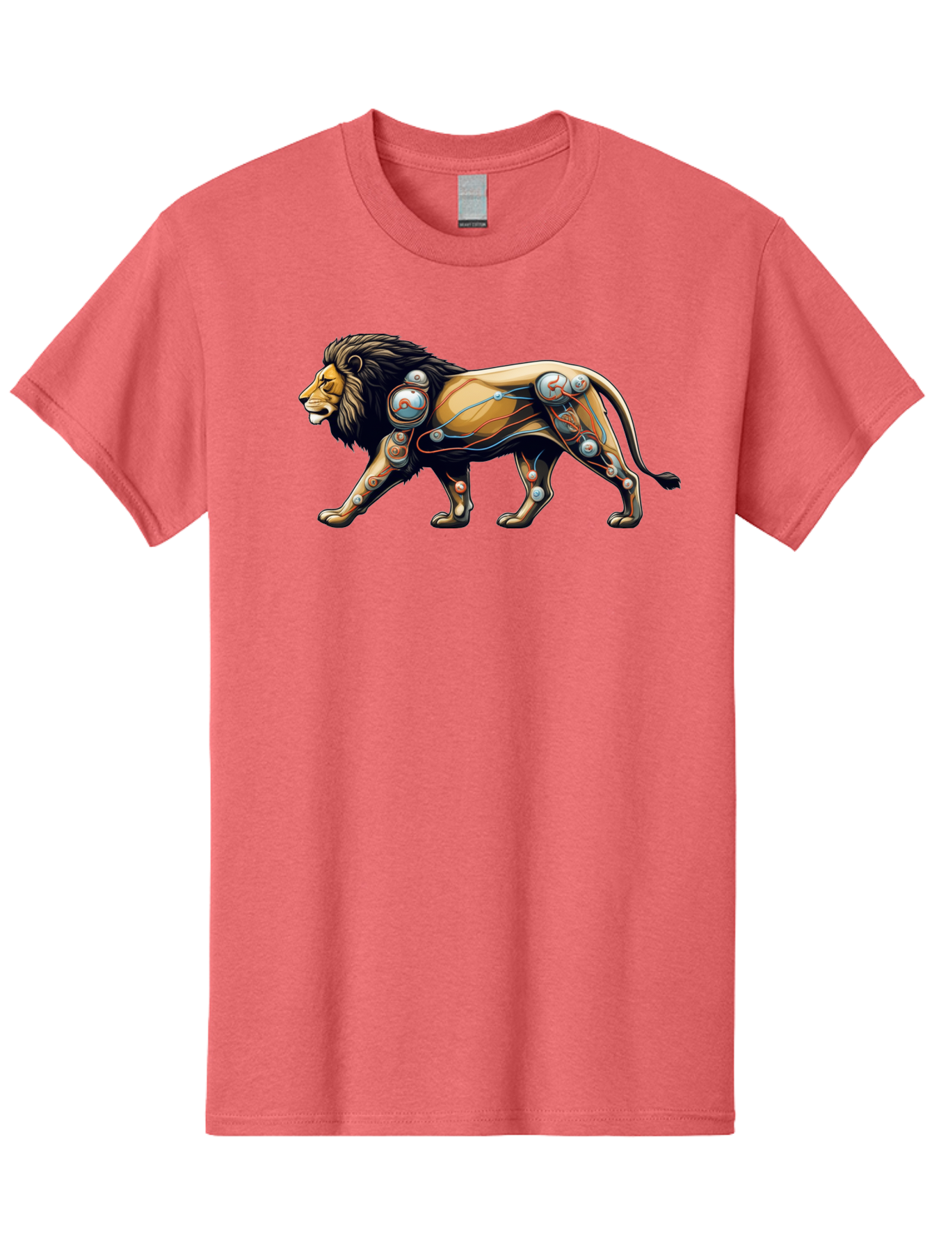 Cyborg-Lion Men'S Graphic Tee, 100% Cotton, Comfortable Casual Summer Wear, Machine Washable, Vintage Camera, Old Camera, Antique Camera, Black Camera, Classic Photography, Photography Equipment, Nostalgic Device, Film Camera, Camera Art Bay150 12