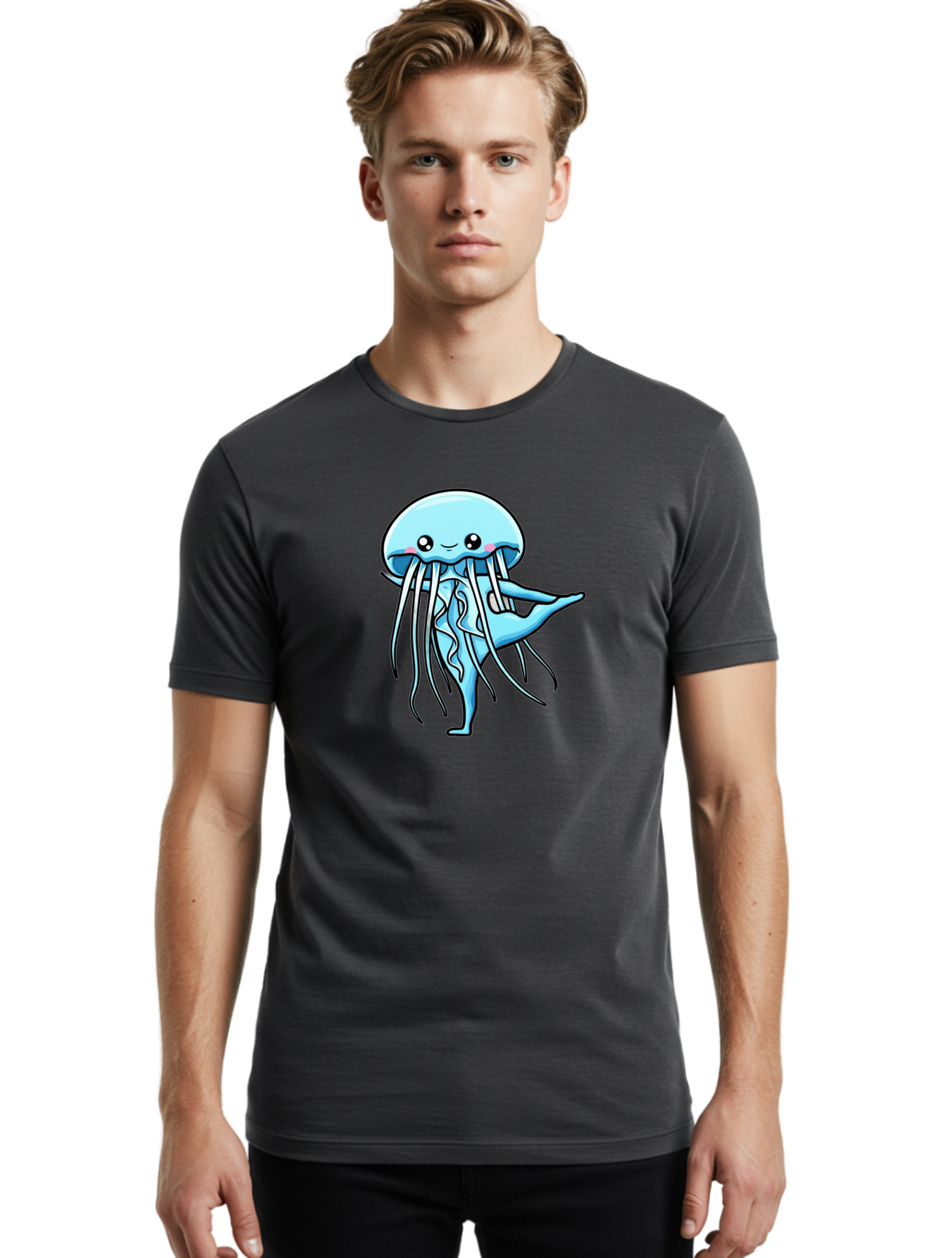 Dabbing-Jellyfish Men'S Graphic Tee, 100% Cotton, Comfortable Casual Summer Wear, Machine Washable, Vintage Camera, Old Camera, Antique Camera, Black Camera, Classic Photography, Photography Equipment, Nostalgic Device, Film Camera, Camera Art Bay152 30