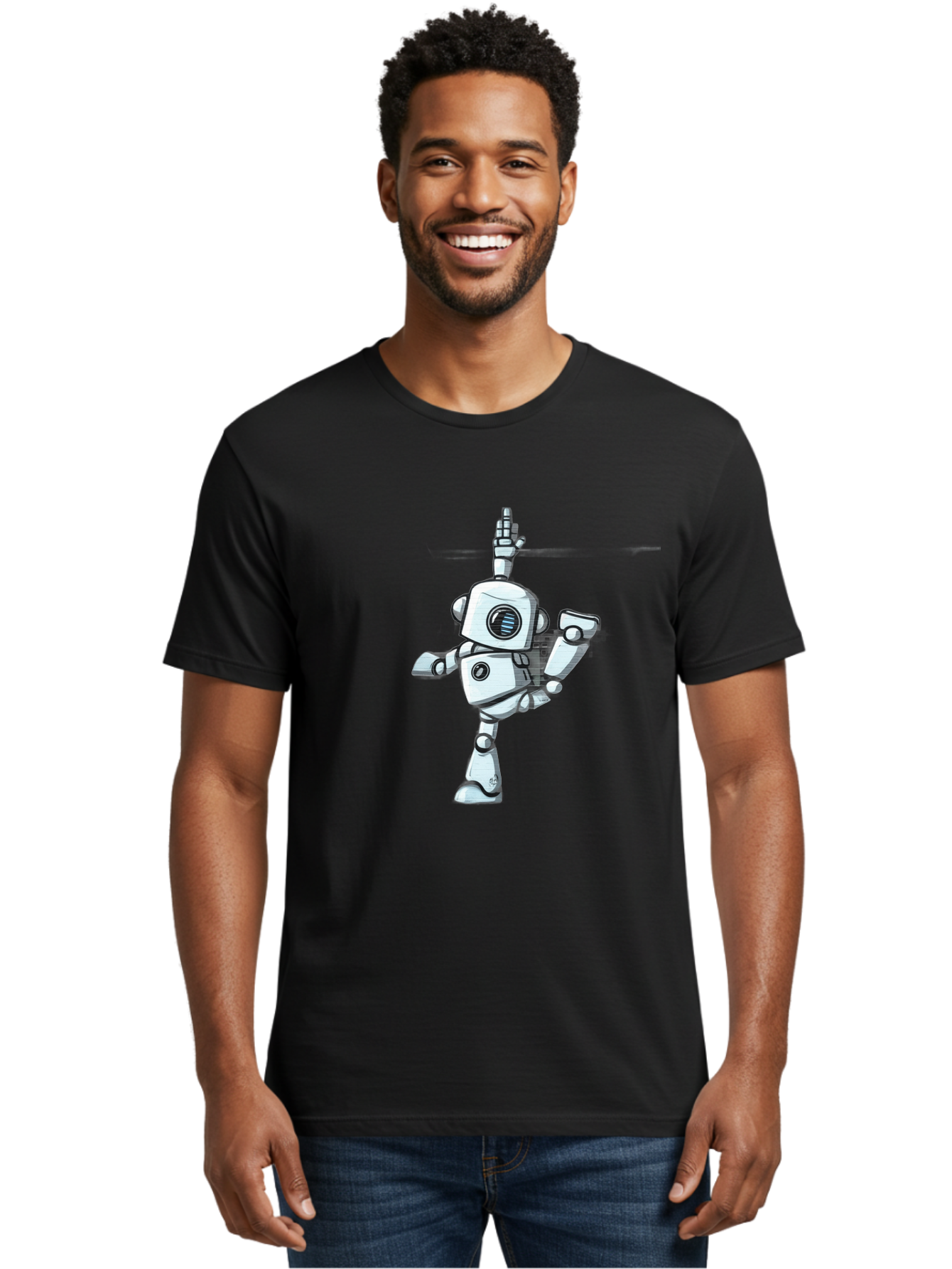 Dabbing-Robot Men'S Graphic Tee, 100% Cotton, Comfortable Casual Summer Wear, Machine Washable, Vintage Camera, Old Camera, Antique Camera, Black Camera, Classic Photography, Photography Equipment, Nostalgic Device, Film Camera, Camera Art Bay155 27