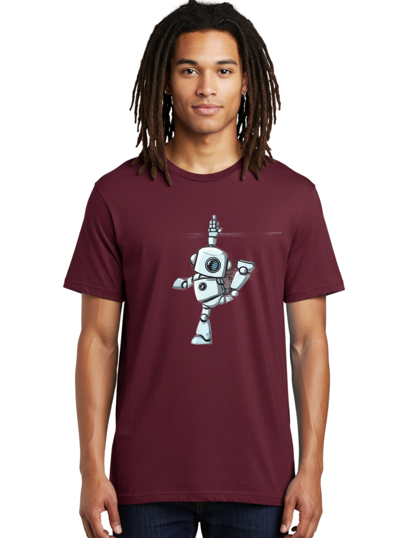 Dabbing-Robot Men'S Graphic Tee, 100% Cotton, Comfortable Casual Summer Wear, Machine Washable, Vintage Camera, Old Camera, Antique Camera, Black Camera, Classic Photography, Photography Equipment, Nostalgic Device, Film Camera, Camera Art Bay155 24