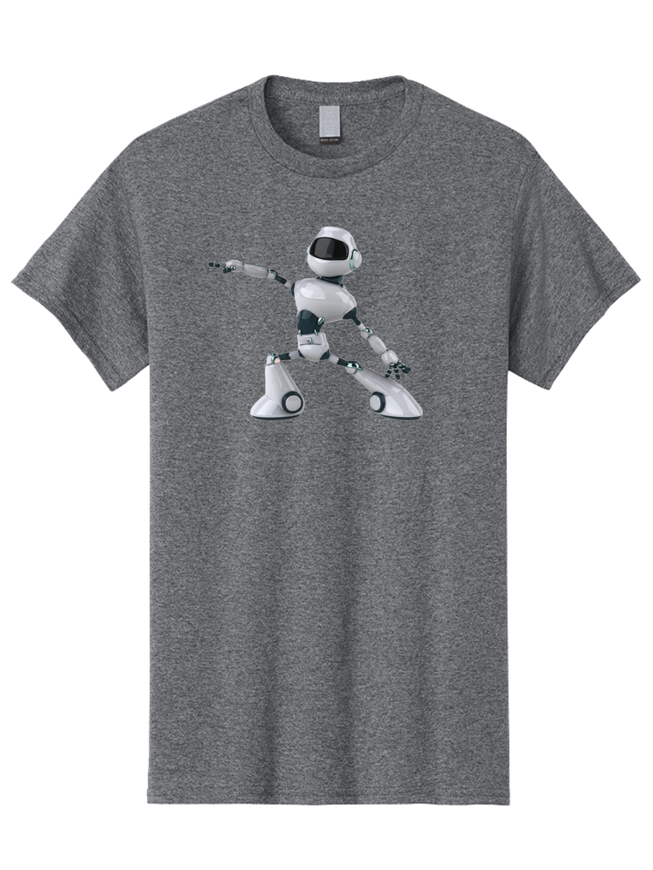 Dancing-Robot-1 Men'S Graphic Tee, 100% Cotton, Comfortable Casual Summer Wear, Machine Washable, Vintage Camera, Old Camera, Antique Camera, Black Camera, Classic Photography, Photography Equipment, Nostalgic Device, Film Camera, Camera Art Bay156 15