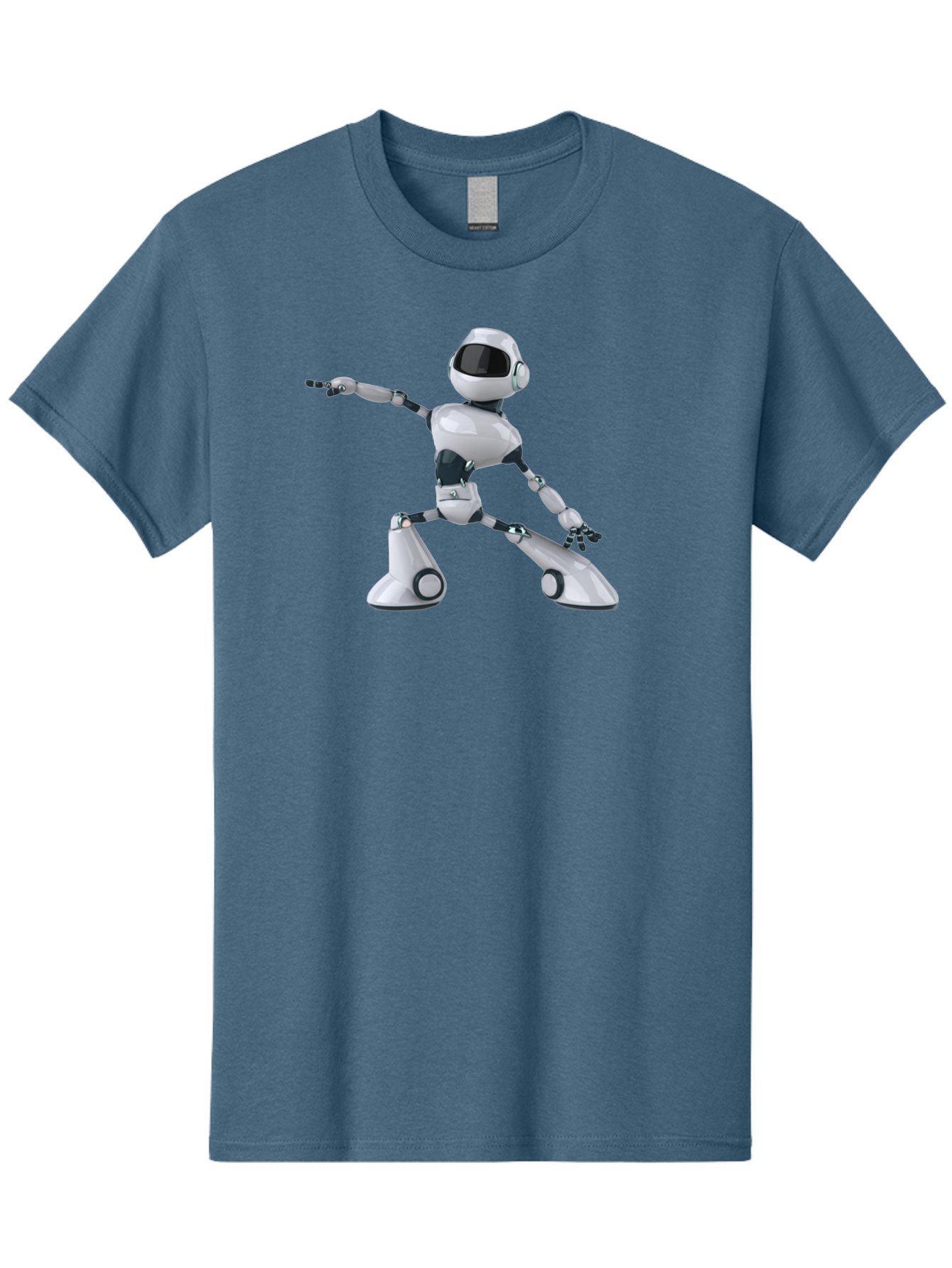 Dancing-Robot-1 Men'S Graphic Tee, 100% Cotton, Comfortable Casual Summer Wear, Machine Washable, Vintage Camera, Old Camera, Antique Camera, Black Camera, Classic Photography, Photography Equipment, Nostalgic Device, Film Camera, Camera Art Bay156