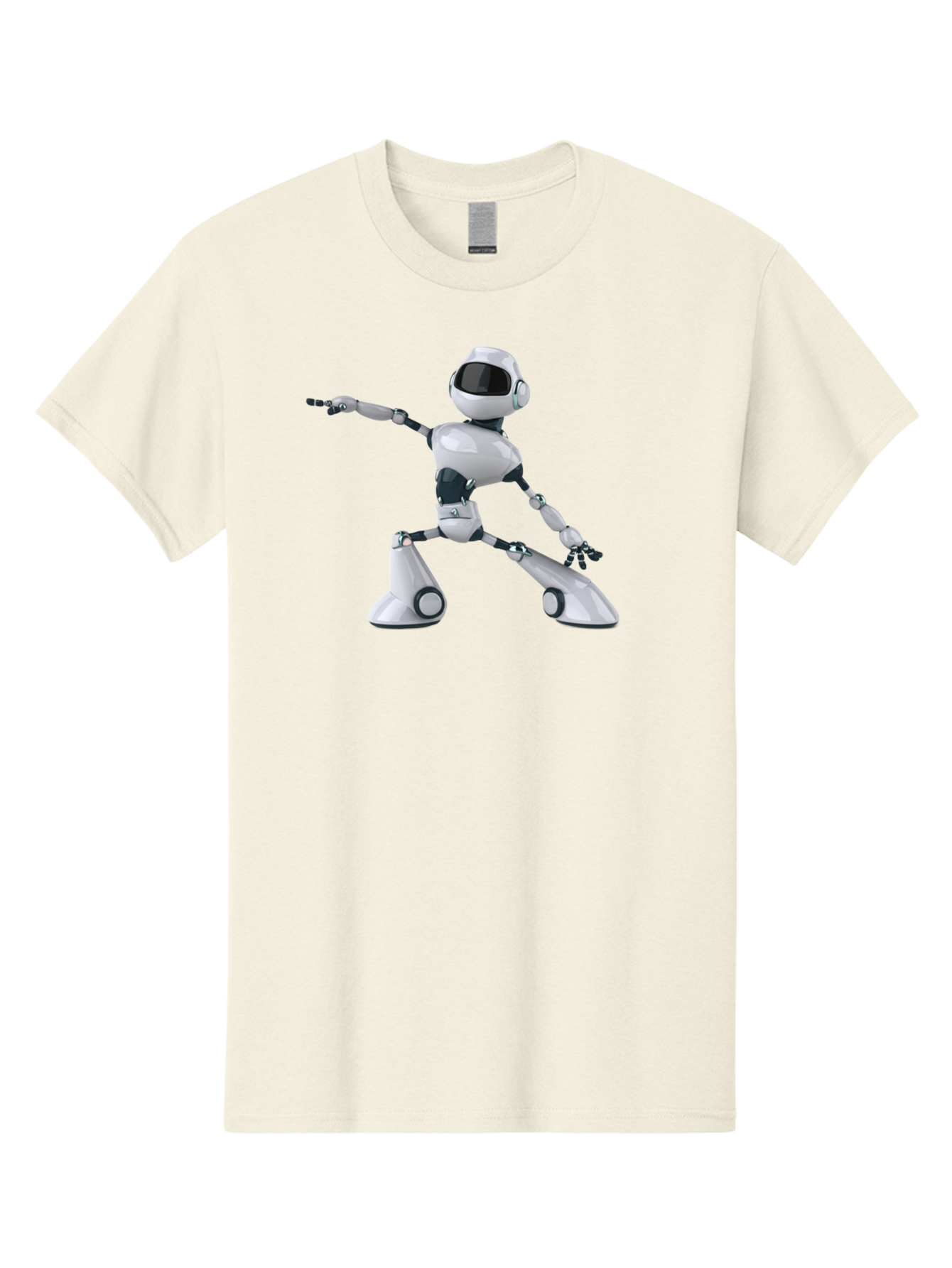 Dancing-Robot-1 Men'S Graphic Tee, 100% Cotton, Comfortable Casual Summer Wear, Machine Washable, Vintage Camera, Old Camera, Antique Camera, Black Camera, Classic Photography, Photography Equipment, Nostalgic Device, Film Camera, Camera Art Bay156 8