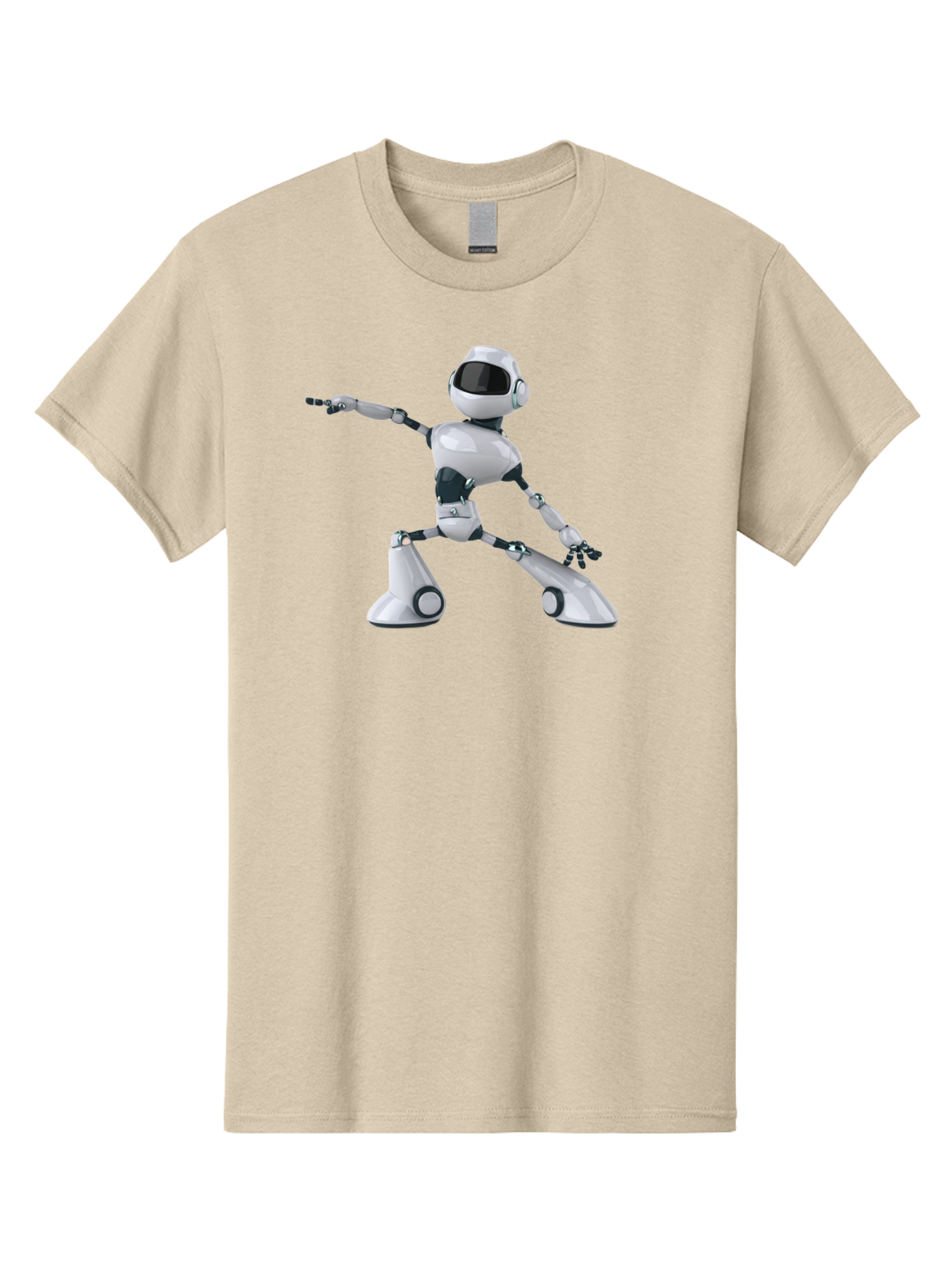 Dancing-Robot-1 Men'S Graphic Tee, 100% Cotton, Comfortable Casual Summer Wear, Machine Washable, Vintage Camera, Old Camera, Antique Camera, Black Camera, Classic Photography, Photography Equipment, Nostalgic Device, Film Camera, Camera Art Bay156 14