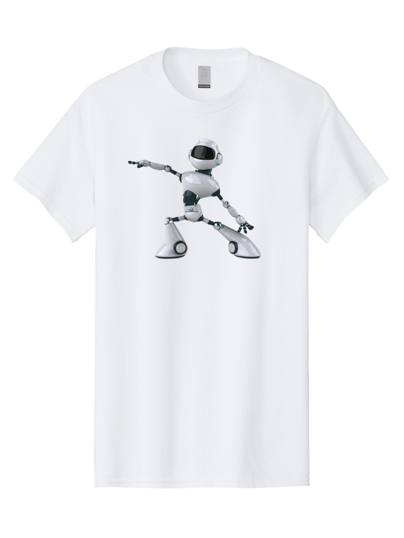 Dancing-Robot-1 Men'S Graphic Tee, 100% Cotton, Comfortable Casual Summer Wear, Machine Washable, Vintage Camera, Old Camera, Antique Camera, Black Camera, Classic Photography, Photography Equipment, Nostalgic Device, Film Camera, Camera Art Bay156 9