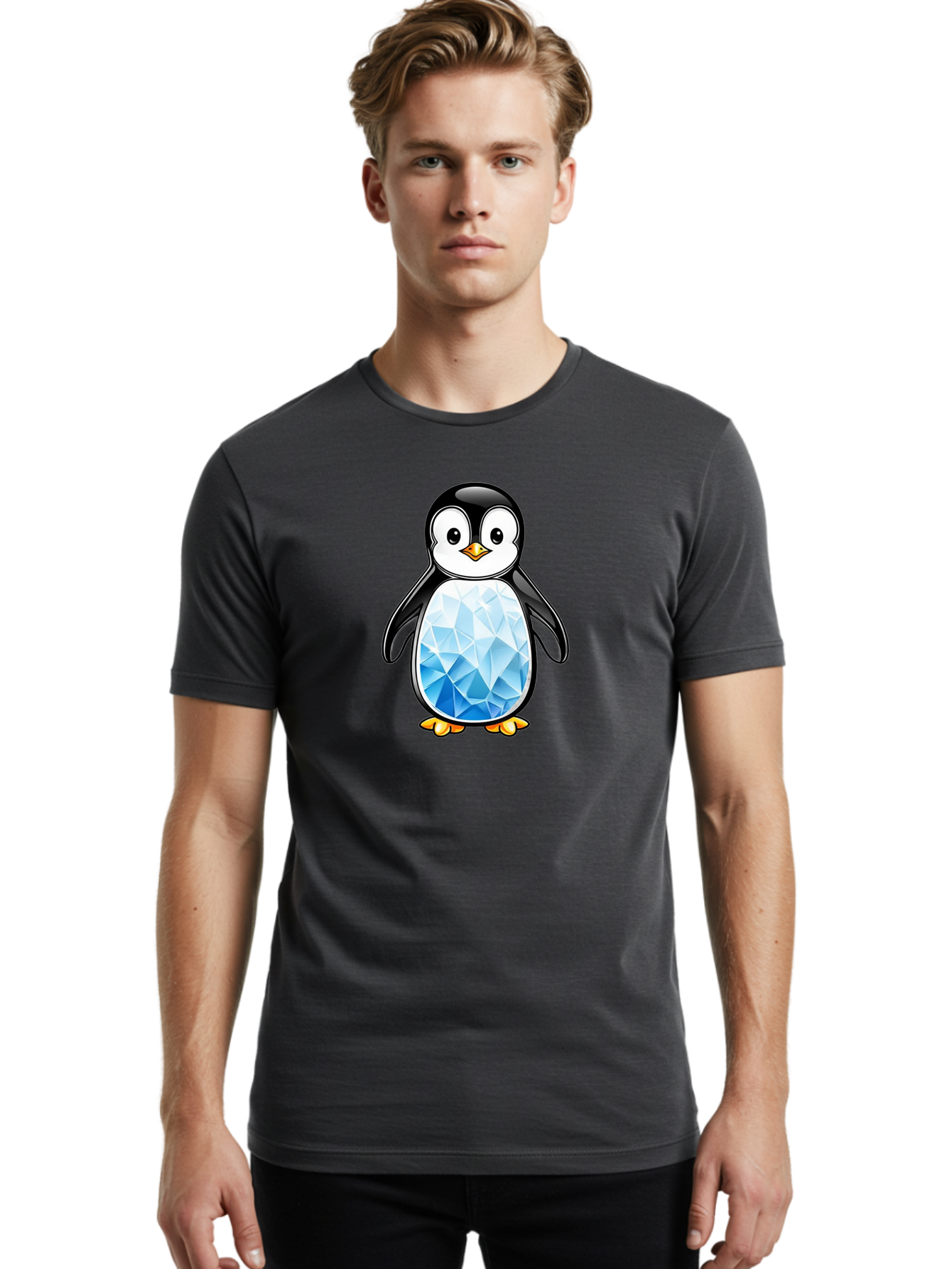 Diamond-Penguin Men'S Graphic Tee, 100% Cotton, Comfortable Casual Summer Wear, Machine Washable, Vintage Camera, Old Camera, Antique Camera, Black Camera, Classic Photography, Photography Equipment, Nostalgic Device, Film Camera, Camera Art Bay162 19