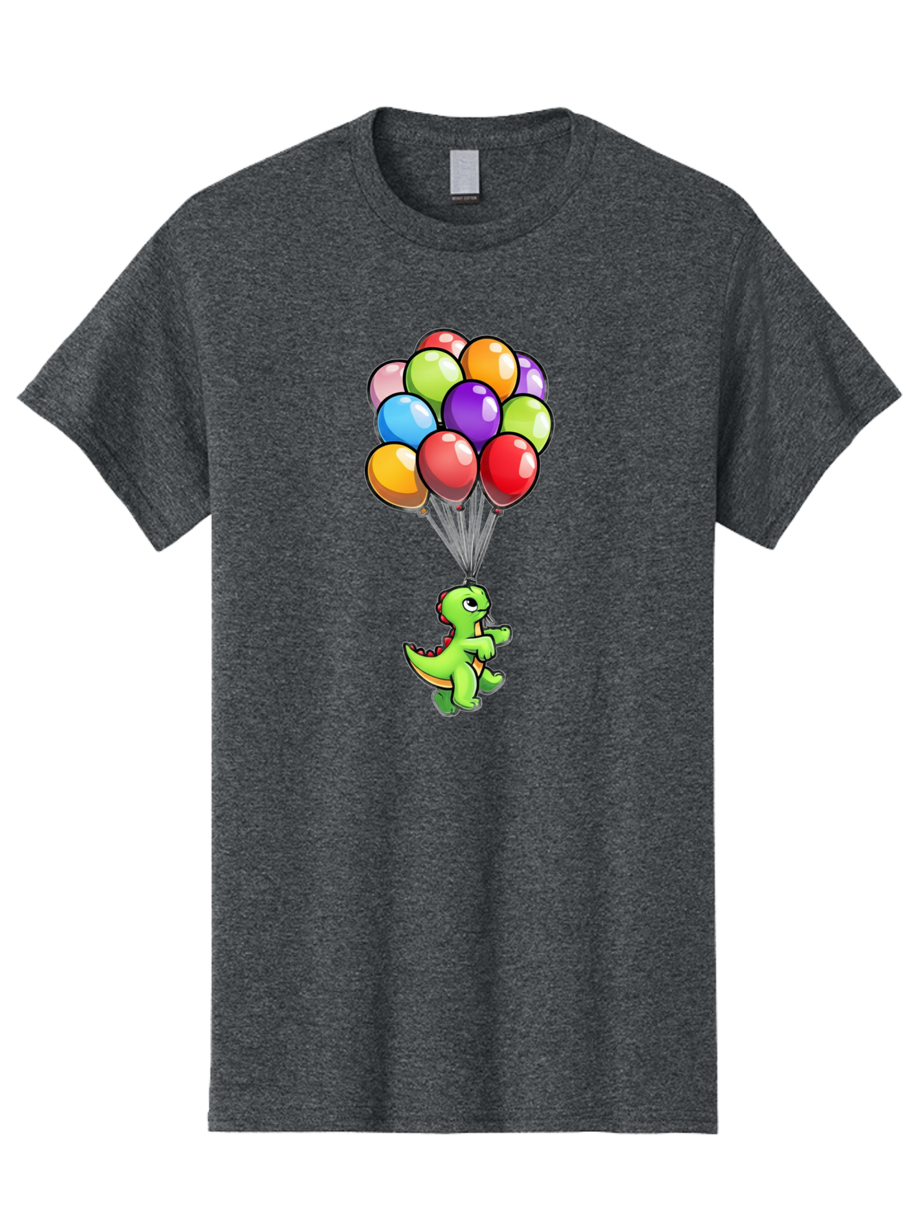 Dinosaur-With-Balloons Men'S Graphic Tee, 100% Cotton, Comfortable Casual Summer Wear, Machine Washable, Vintage Camera, Old Camera, Antique Camera, Black Camera, Classic Photography, Photography Equipment, Nostalgic Device, Film Camera, Bay171 9