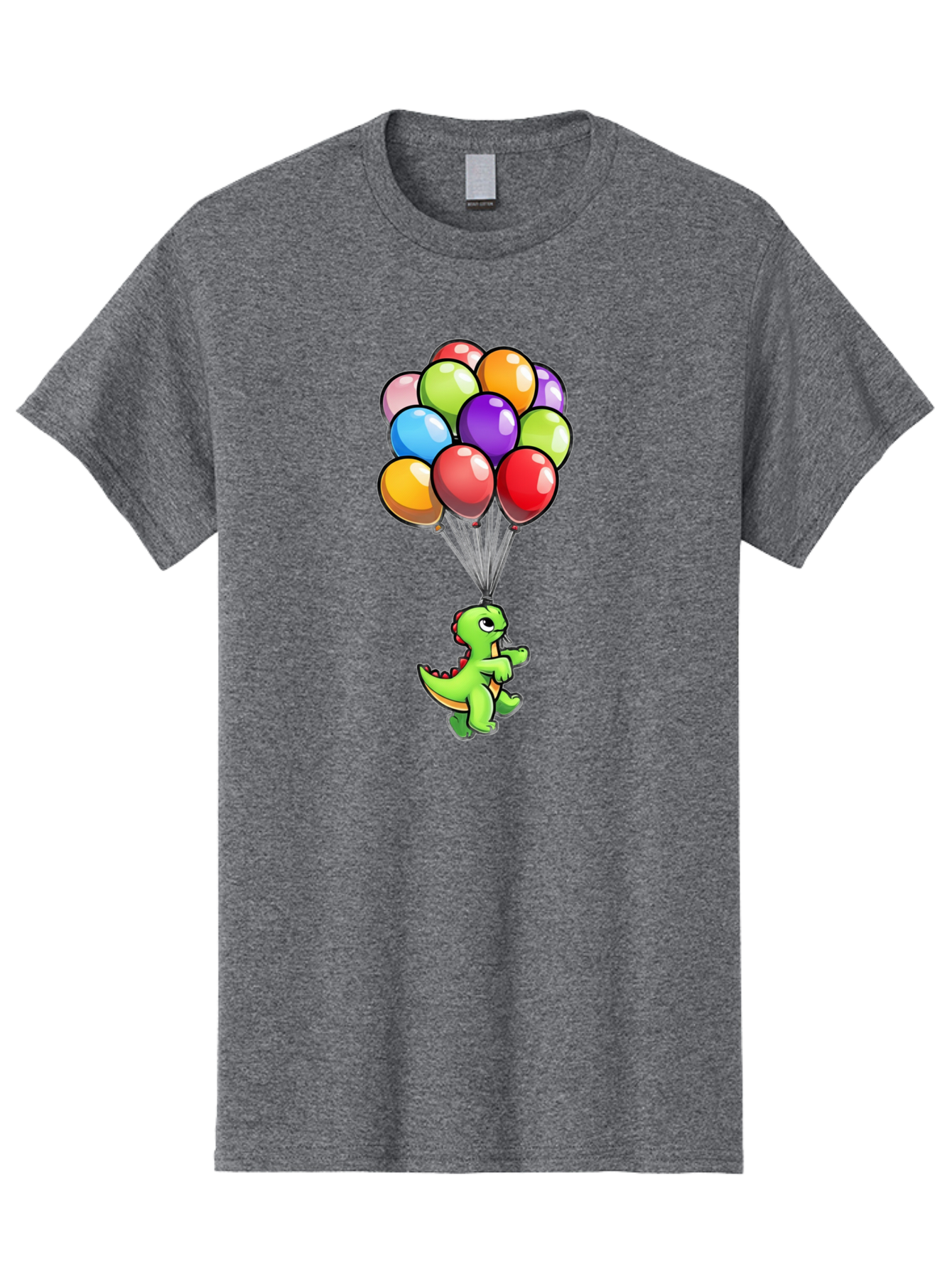 Dinosaur-With-Balloons Men'S Graphic Tee, 100% Cotton, Comfortable Casual Summer Wear, Machine Washable, Vintage Camera, Old Camera, Antique Camera, Black Camera, Classic Photography, Photography Equipment, Nostalgic Device, Film Camera, Bay171