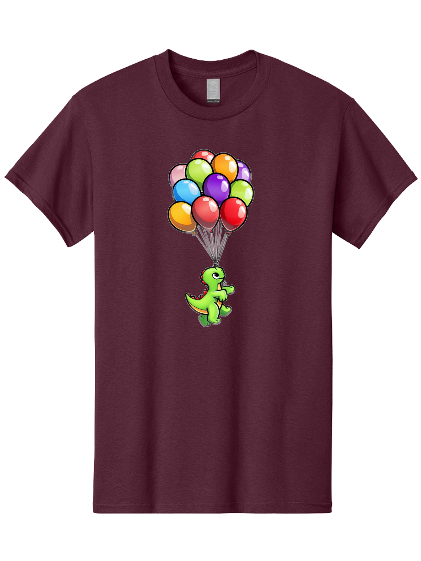 Dinosaur-With-Balloons Men'S Graphic Tee, 100% Cotton, Comfortable Casual Summer Wear, Machine Washable, Vintage Camera, Old Camera, Antique Camera, Black Camera, Classic Photography, Photography Equipment, Nostalgic Device, Film Camera, Bay171 7